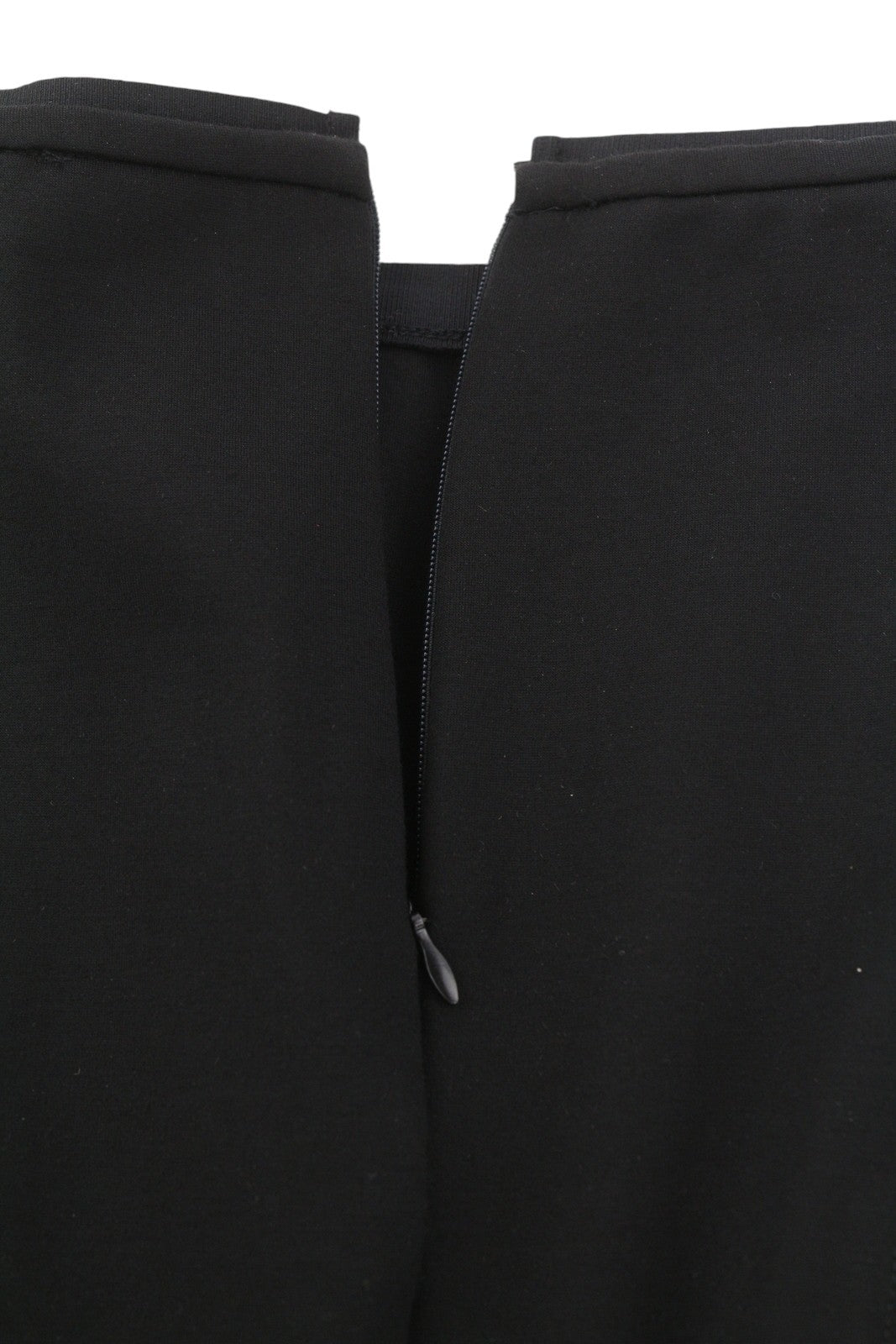 DIESEL O-Fujo 0JASB Women's Skirt W24 Black Stretch Fitted Silver Detail