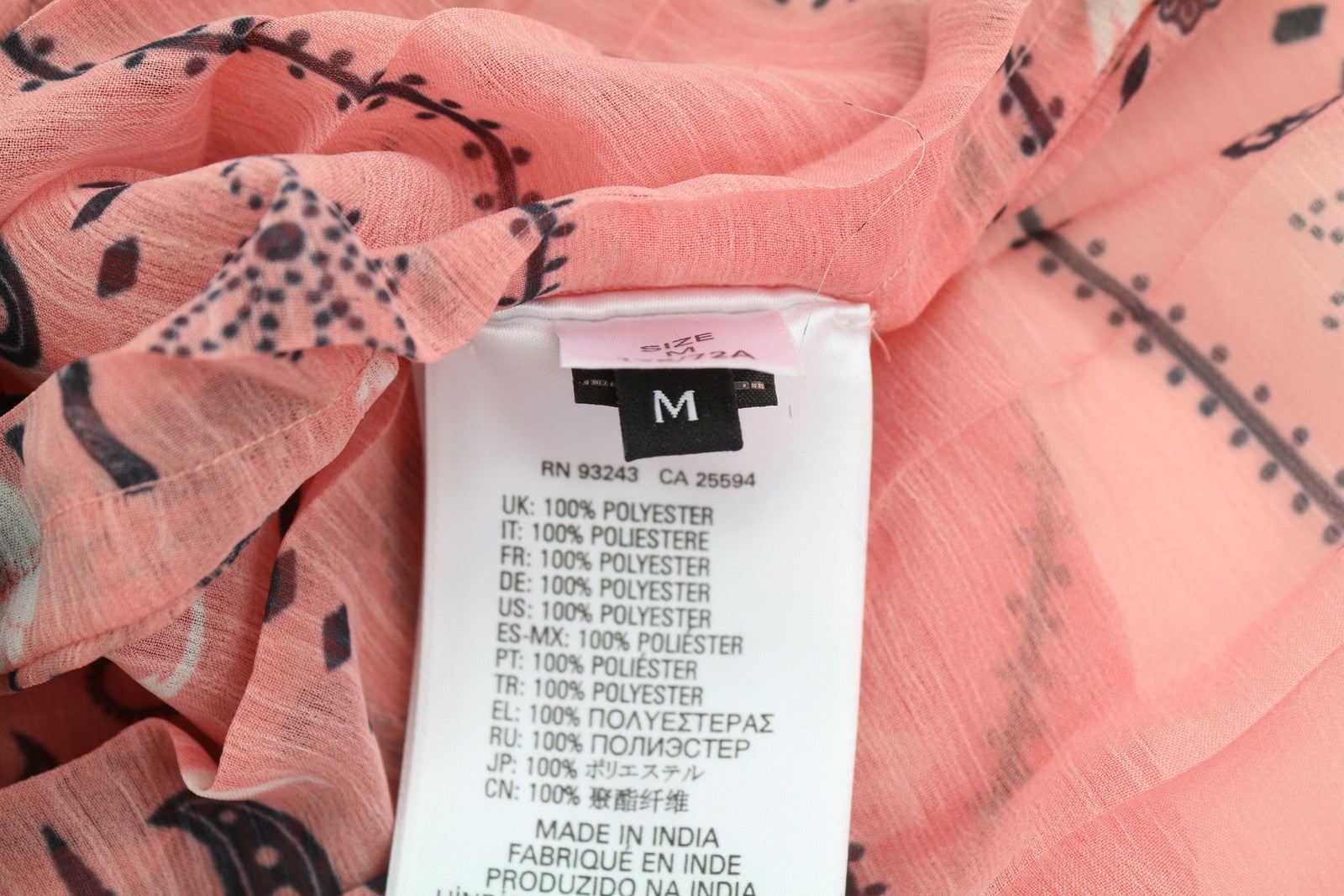 DIESEL O-Pliz Women's Skirt M Pink Pleated Pattern Double Waist Logo