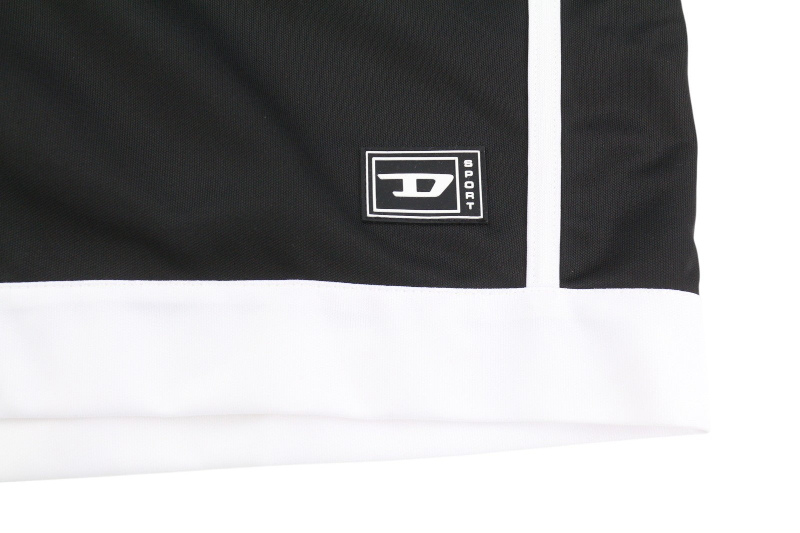 DIESEL Amsb-Stadiom-Wt13 Men's Shorts L Black 55DSL Track Elastic Sports Fit