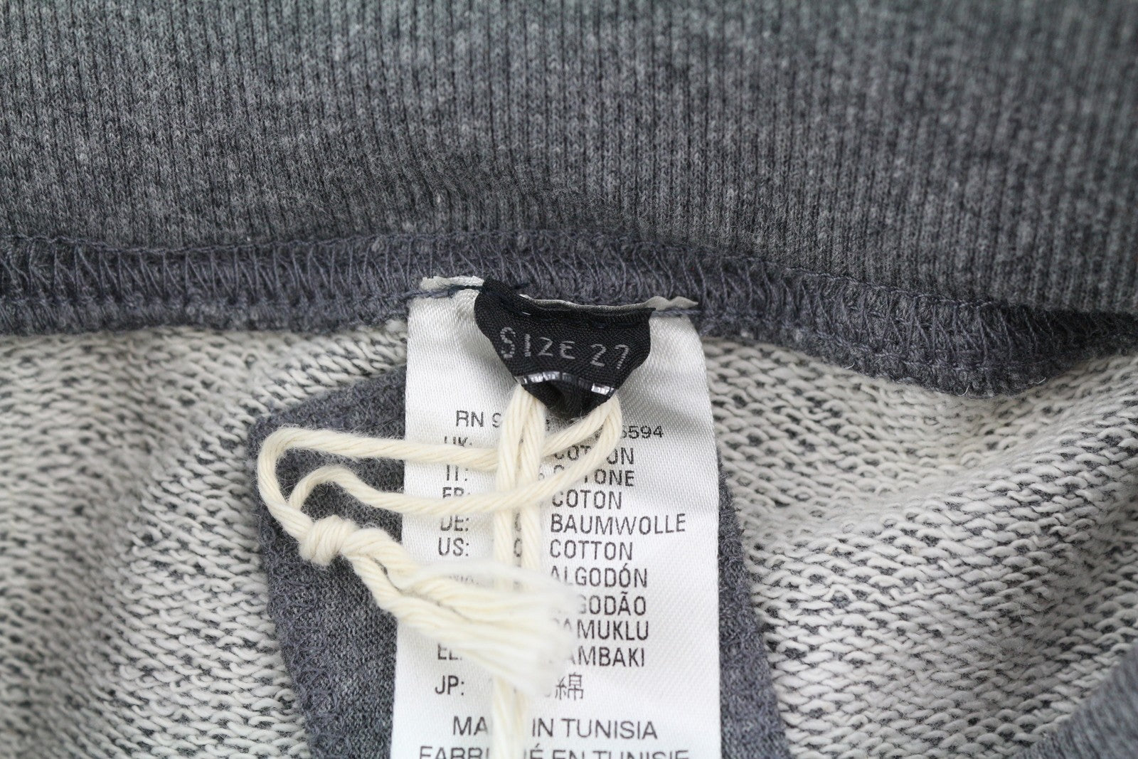 DIESEL O-Vita Women's Skirt W27 Grey Melange Pencil Zip Pocket Mini