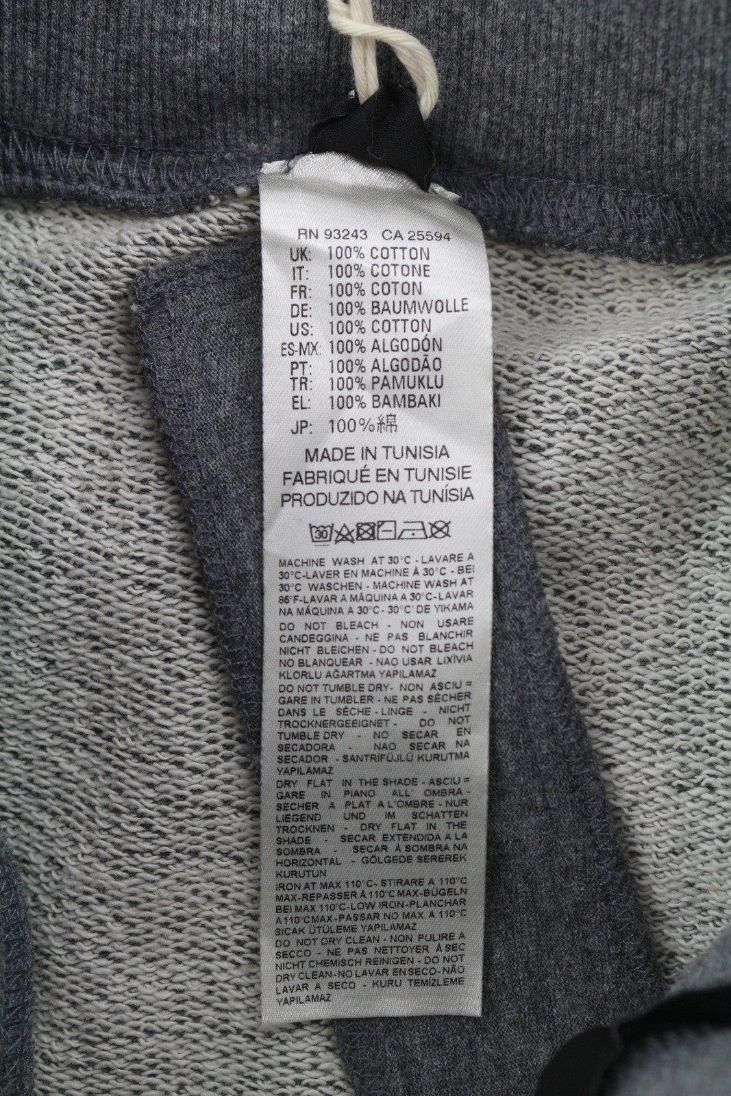 DIESEL O-Vita Women's Skirt W27 Grey Melange Pencil Zip Pocket Mini