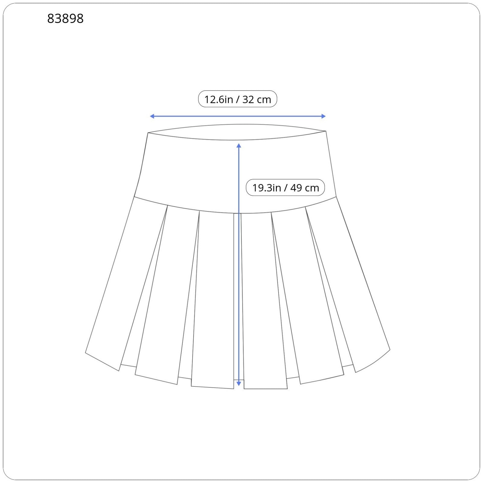 DIESEL De-Frank 0668Z Women's Skirt W24 Black Sparkle Embroidered Pencil Fit