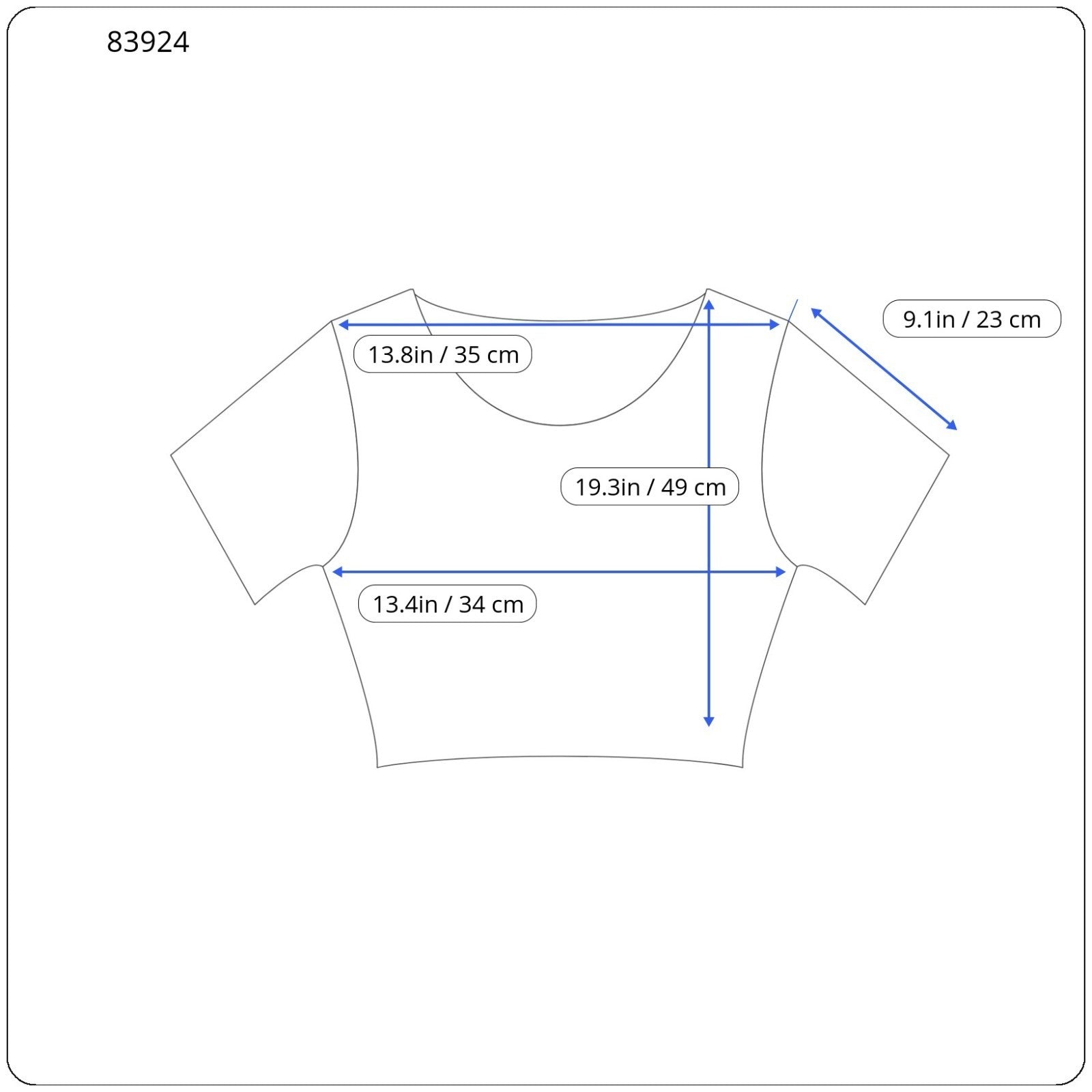 DIESEL Uftee-Topcut-Dn Women's T-Shirt S Cropped Melange Short Sleeve