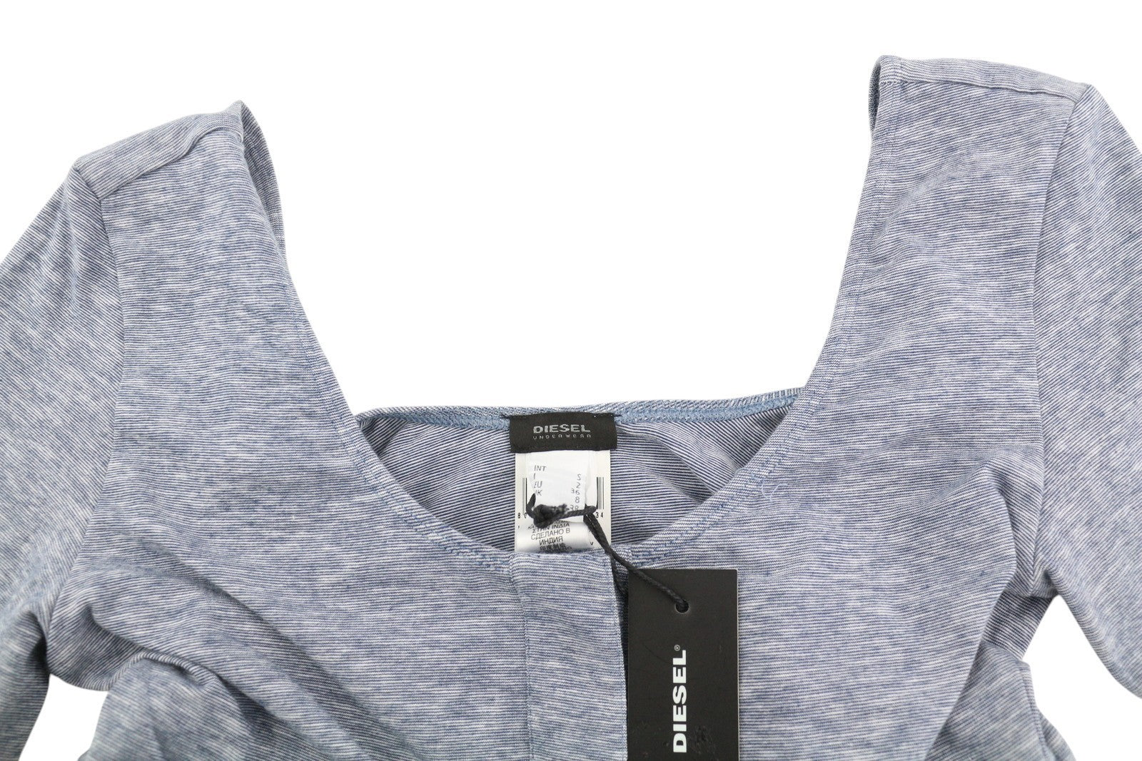 DIESEL Uftee-Topcut-Dn Women's T-Shirt S Cropped Melange Short Sleeve