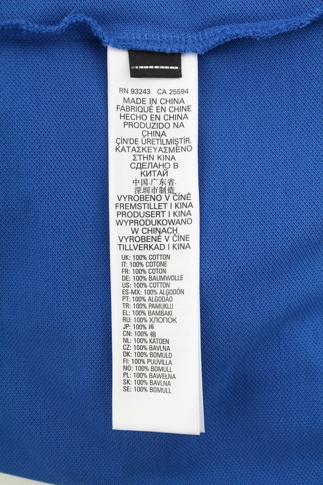 DIESEL T-Ralfy-S1 Men's T-Shirt S Blue Stretch Polo Half Button