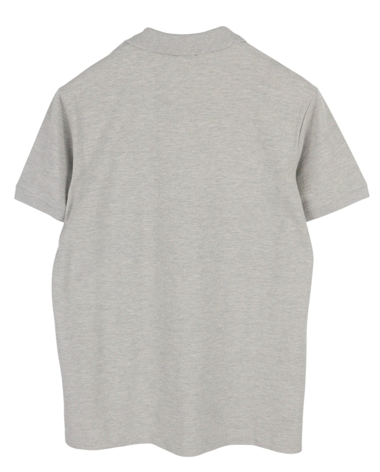 DIESEL T-Weet-Div Polo Men's T-Shirt M Grey Melange Half Button Casual