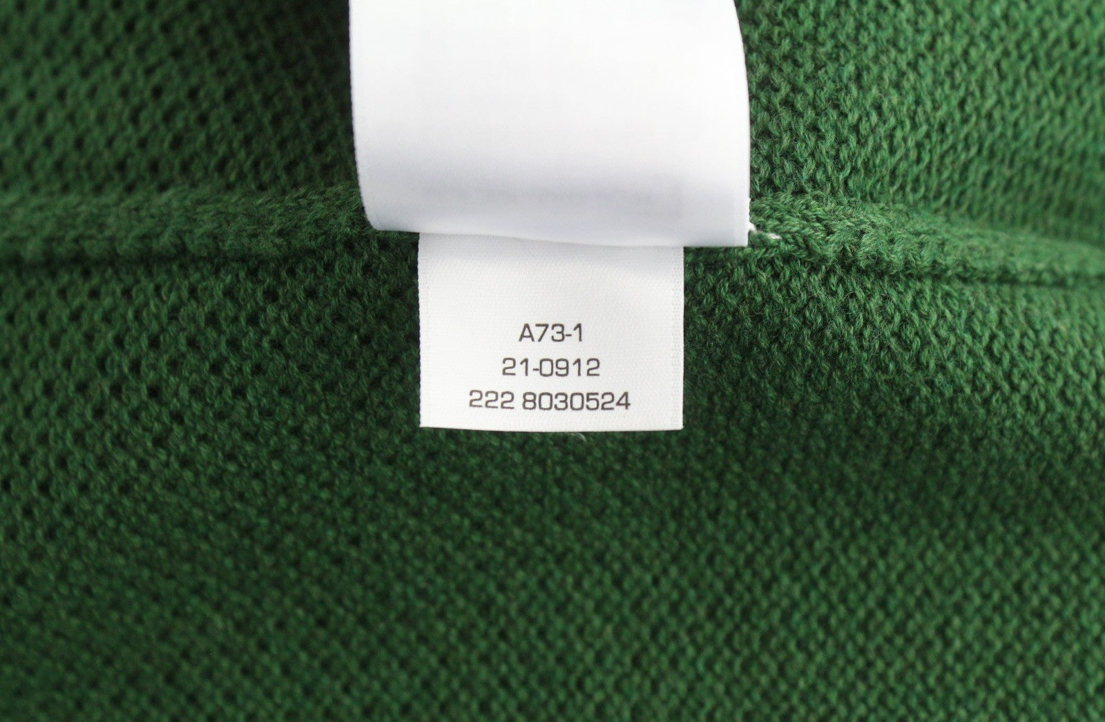GANT Cotton Pique Zip Cardigan Men Jumper XL Forest Green Melange Texture Zip