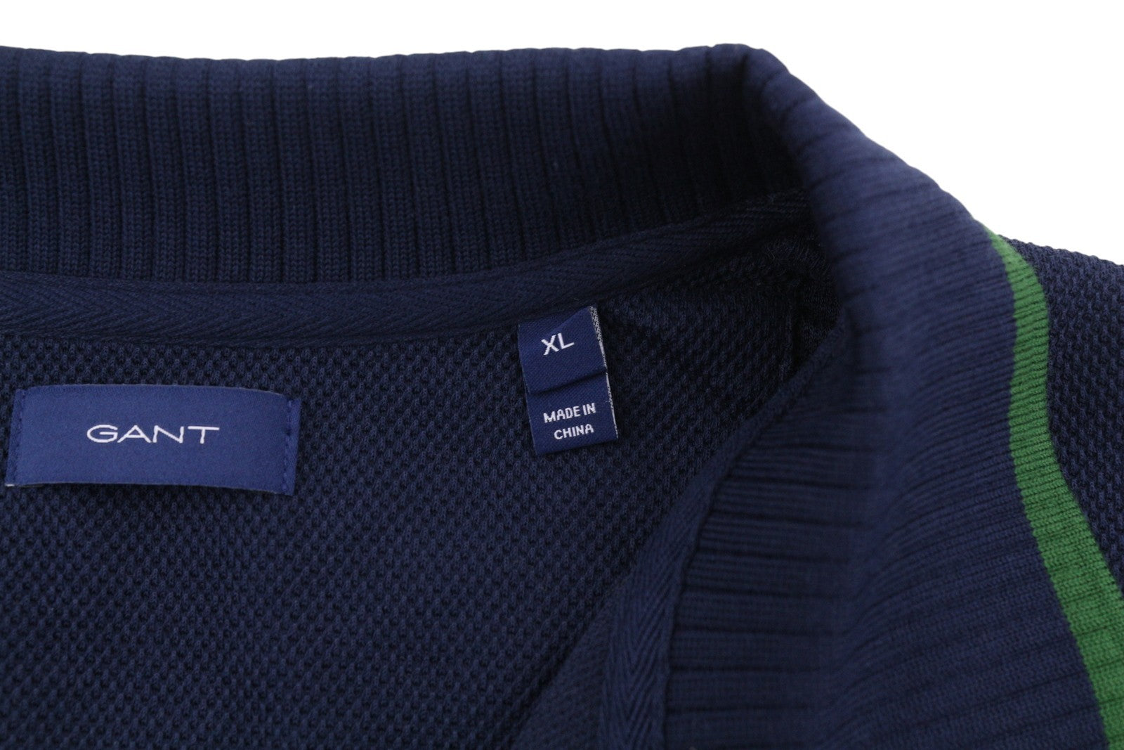 GANT Crowns Heavy Rugger Women Jumper XL Evening Blue Embroidered Polo