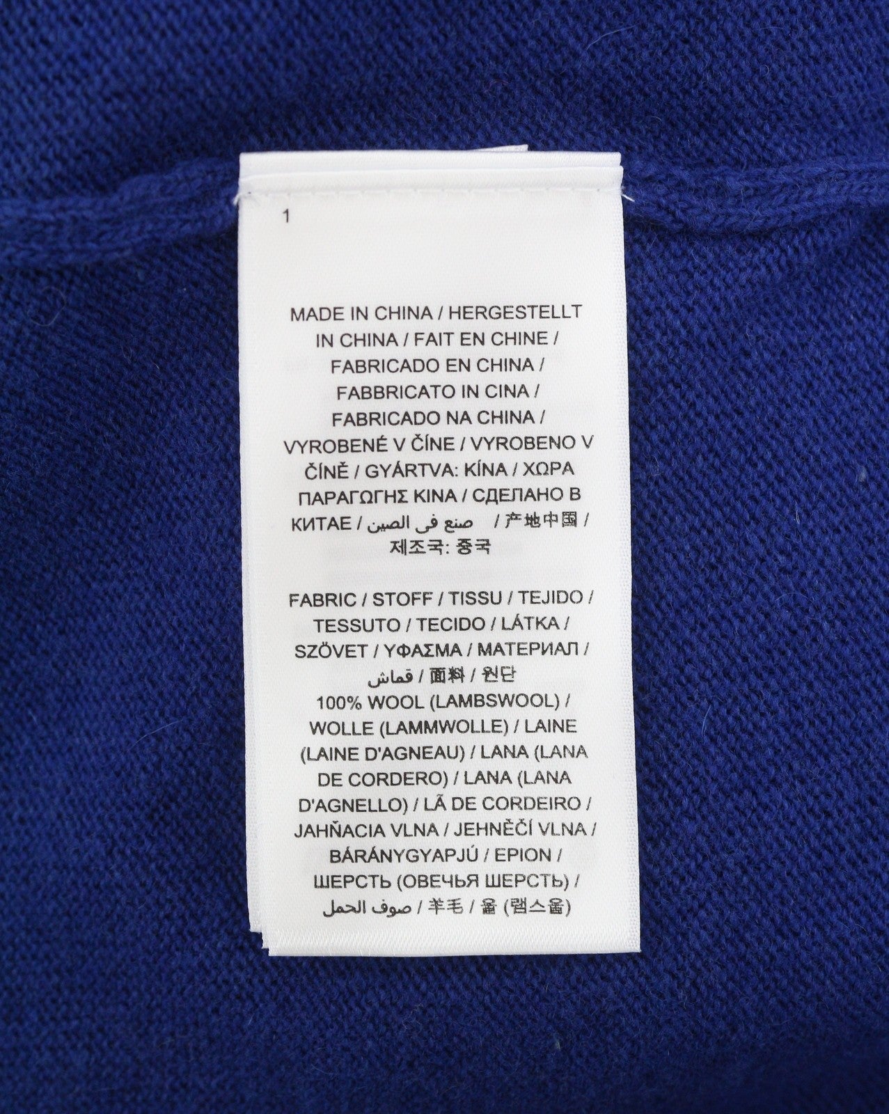 GANT Extrafine Lambswool V-Neck Women Jumper M Crisp Blue Tight-Knit Pullover