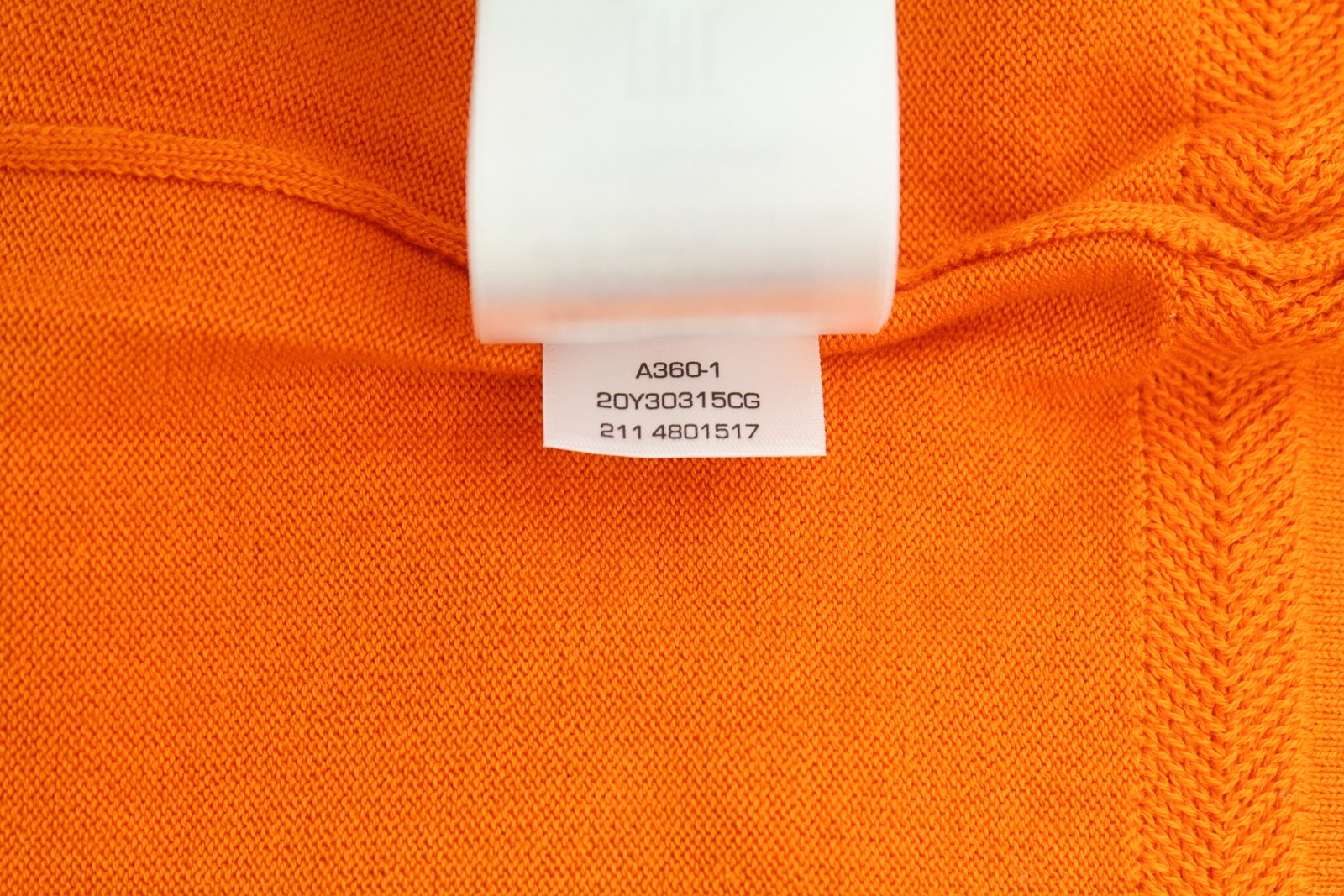 GANT Light Cotton C-Neck Cardigan Women Jumper L Russet Orange Button-Up Knit