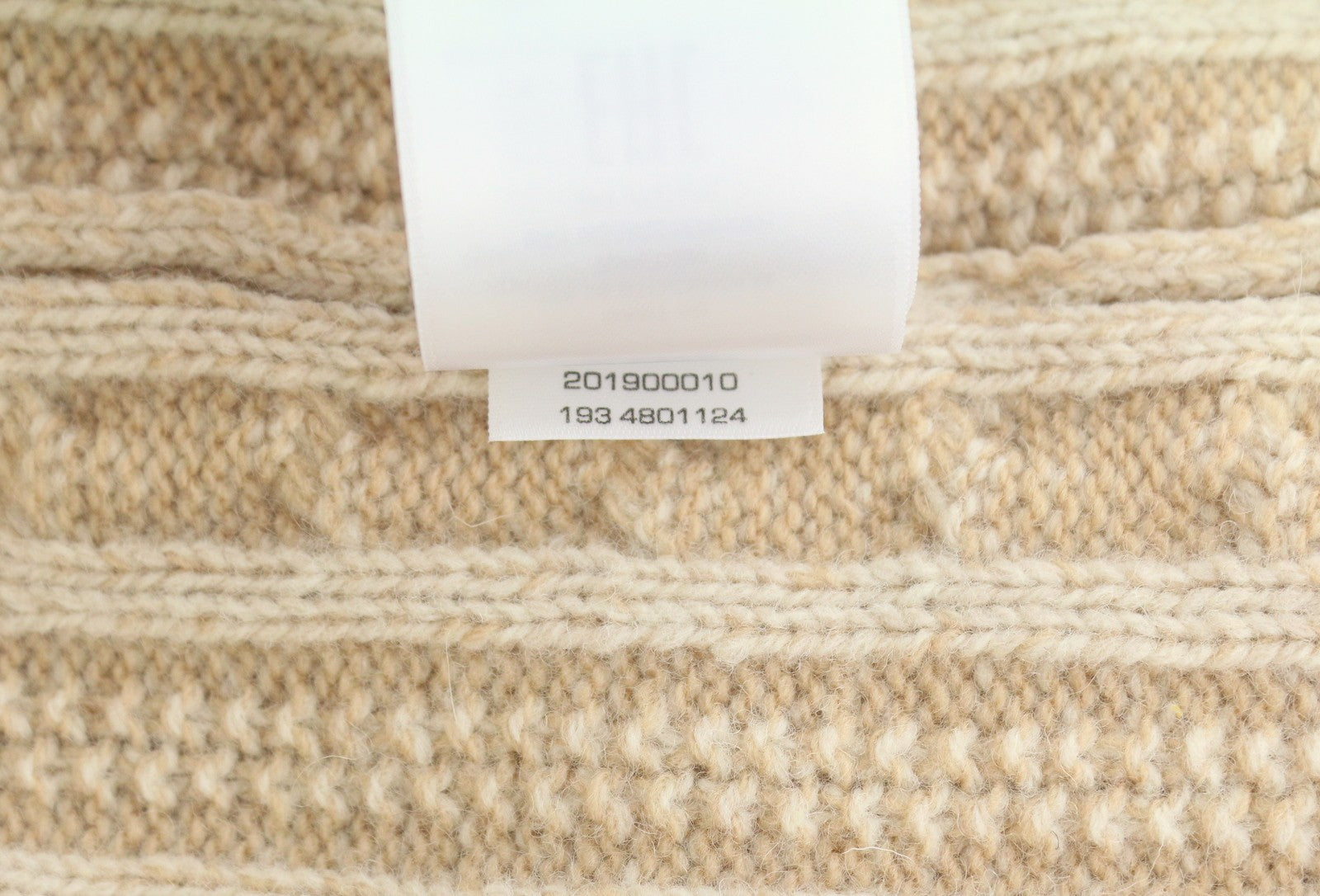 GANT Winter Faded Cable Crew Women Jumper 2XL Warm Khaki Wool Blend Pullover