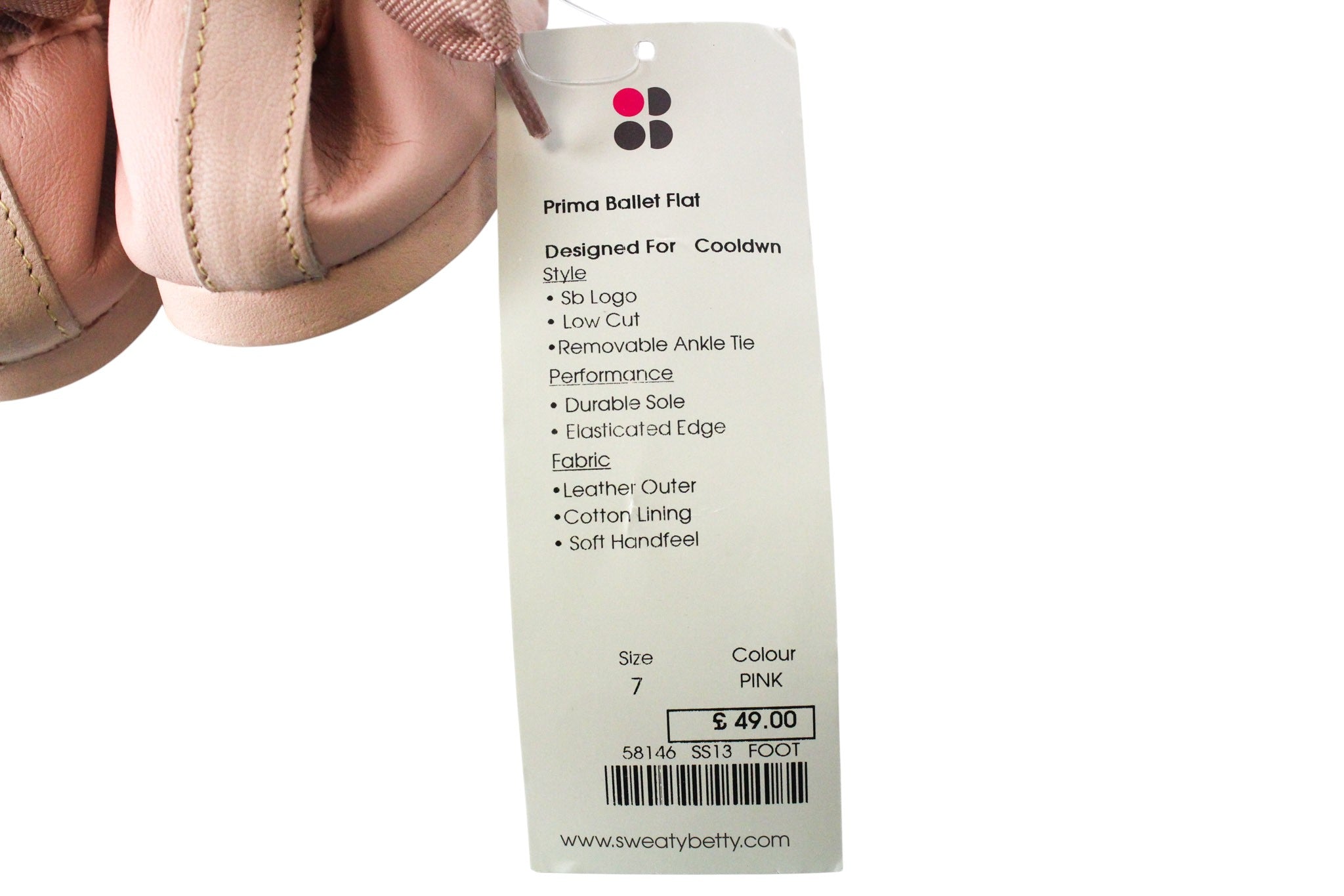 Prakaituoti BETTY moteriški bateliai EU41 rožiniai Prima tamprūs baleto šokių bateliai 