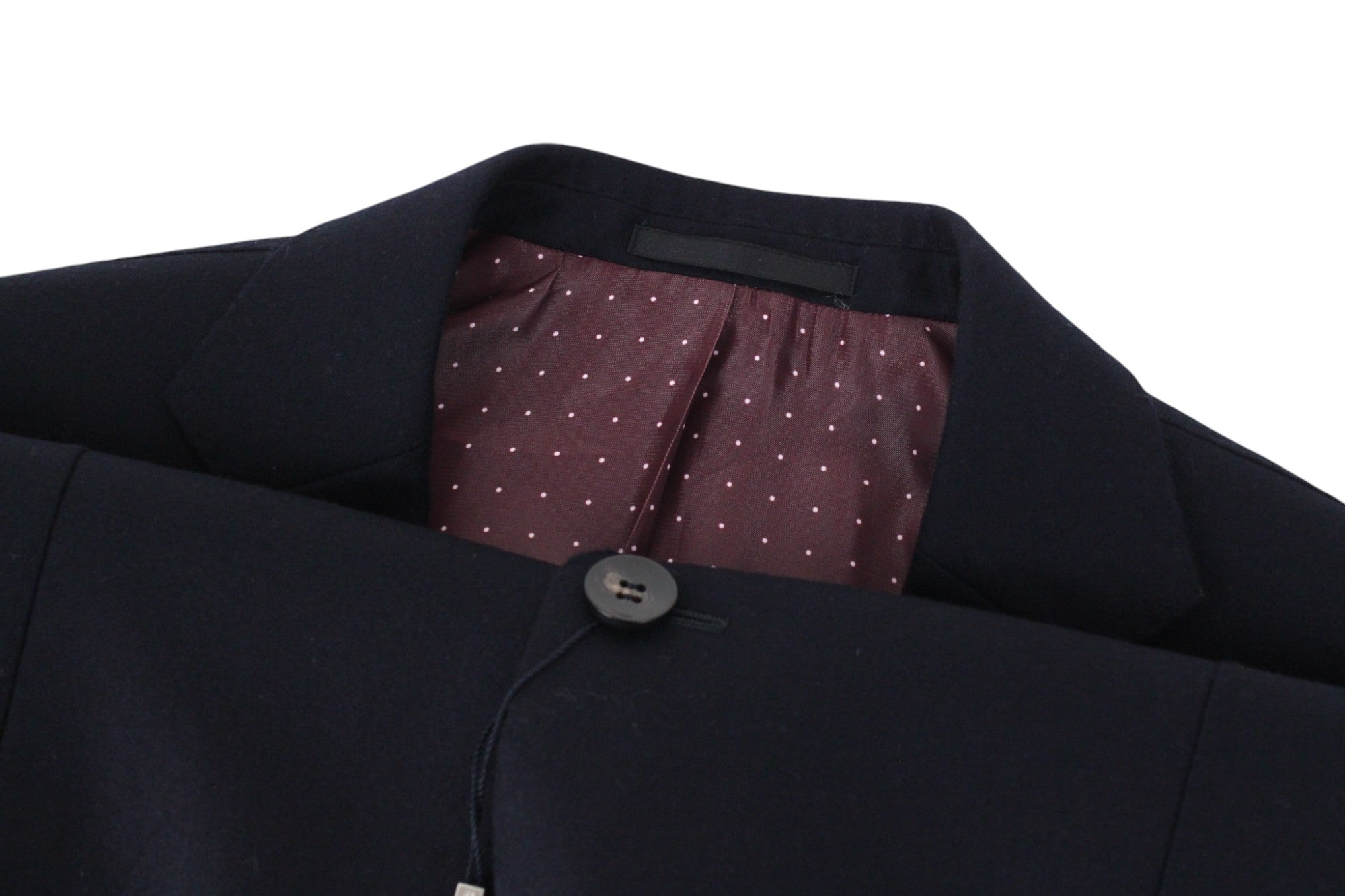 SUITSUPPLY Sienna Men's Navy UK38R Wool 2-Piece Suit Single Breasted Classic