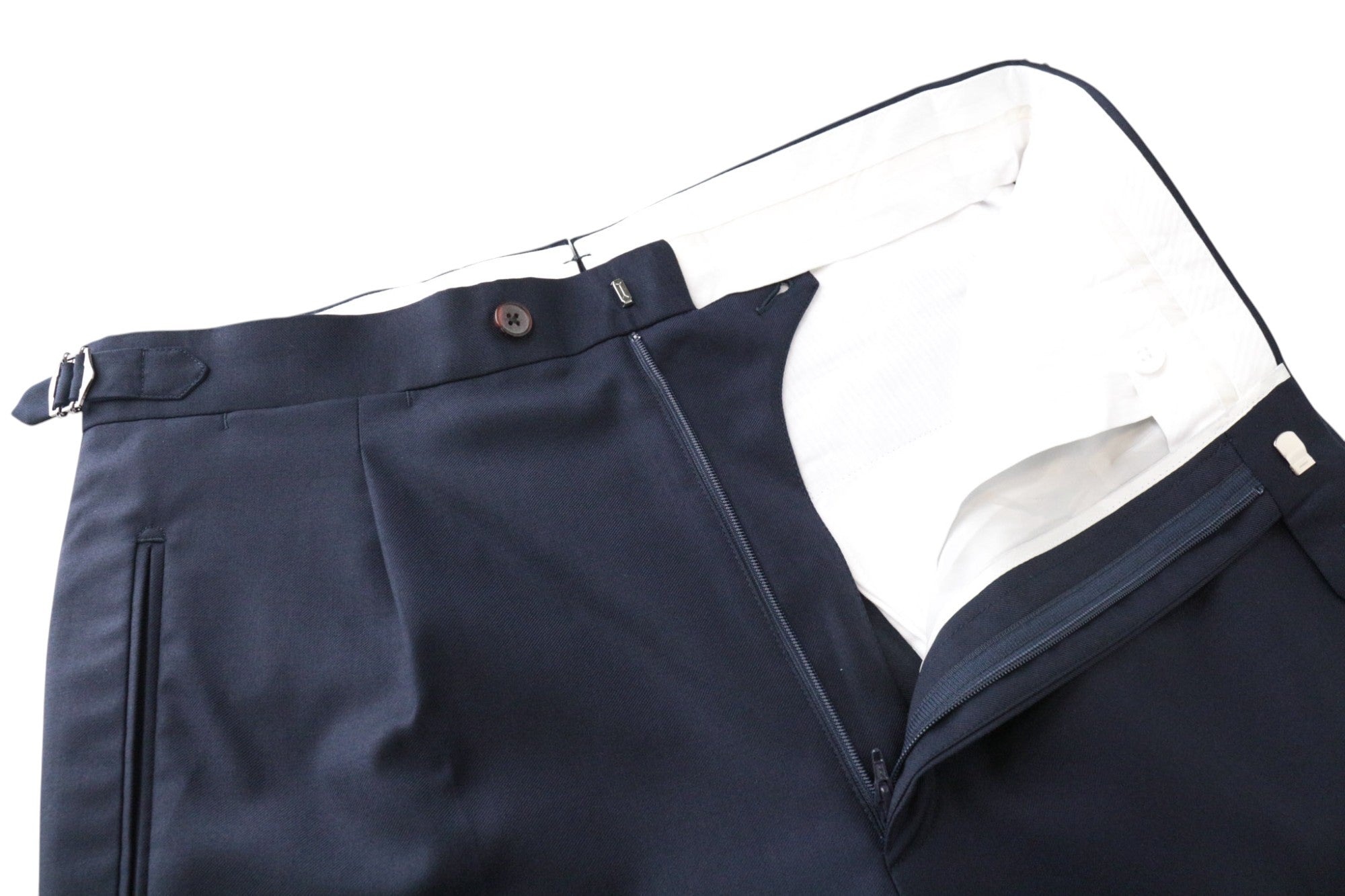 SUITSUPPLY La Spalla Men's Suit UK38R Slim Blue 2pc Formal Pure Wool S110