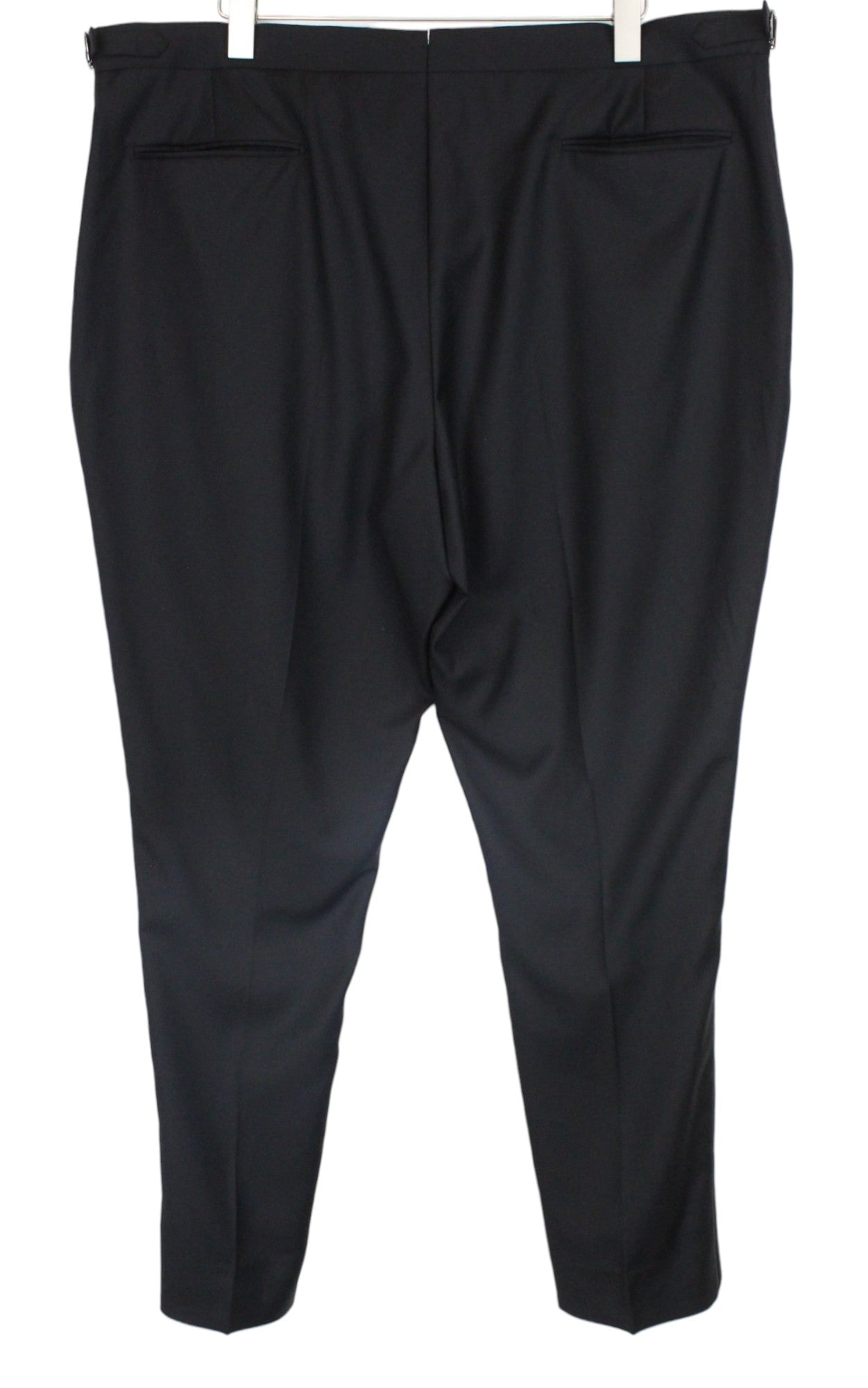 SUITSUPPLY La Spalla Men's Suit UK52S Slim Black Tux Wool 2Pc Perennial