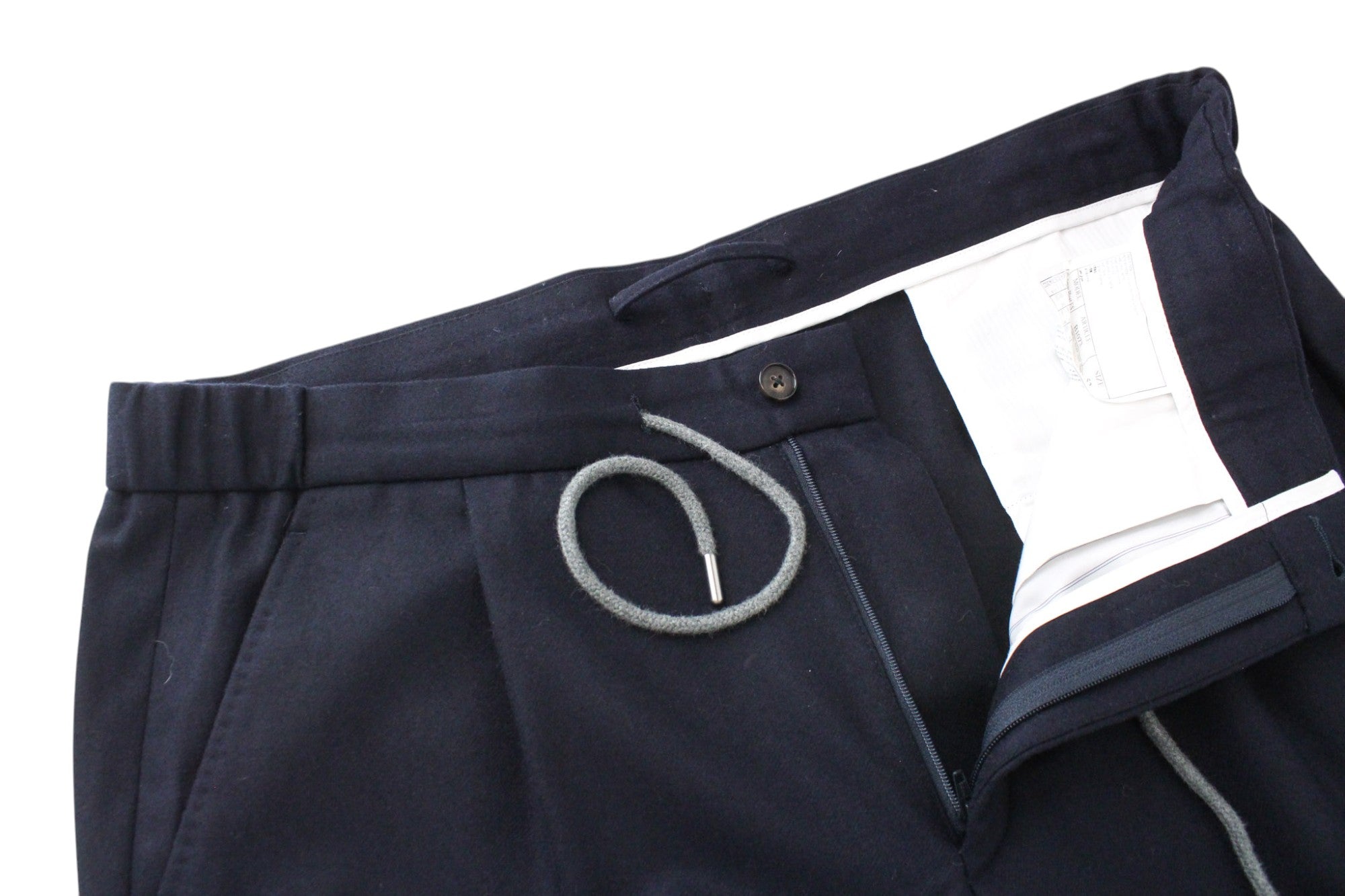 SUITSUPPLY La Spalla Men's Suit UK42R Navy Wool Two-Piece One Button Front