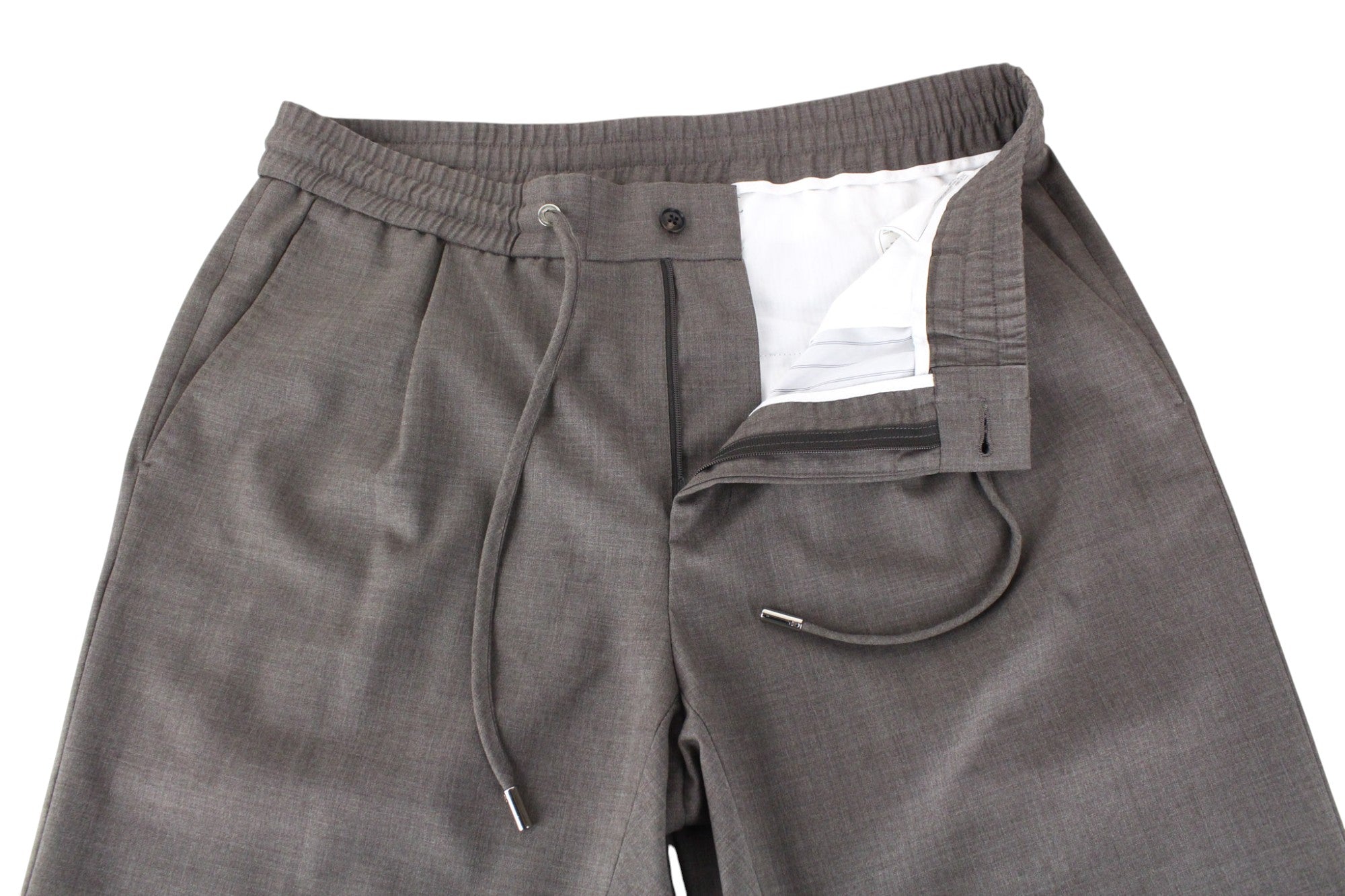 SUITSUPPLY Havana Patch Men's Suit UK42R Super 120's Brown Wool Slim Cut