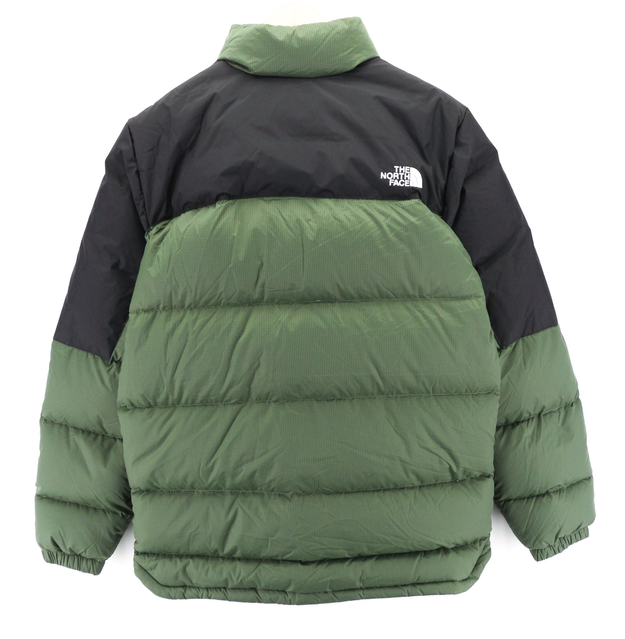 THE NORTH FACE Diablo Men's Jacket M Green 700 Down Puffer Zip Insulated Logo