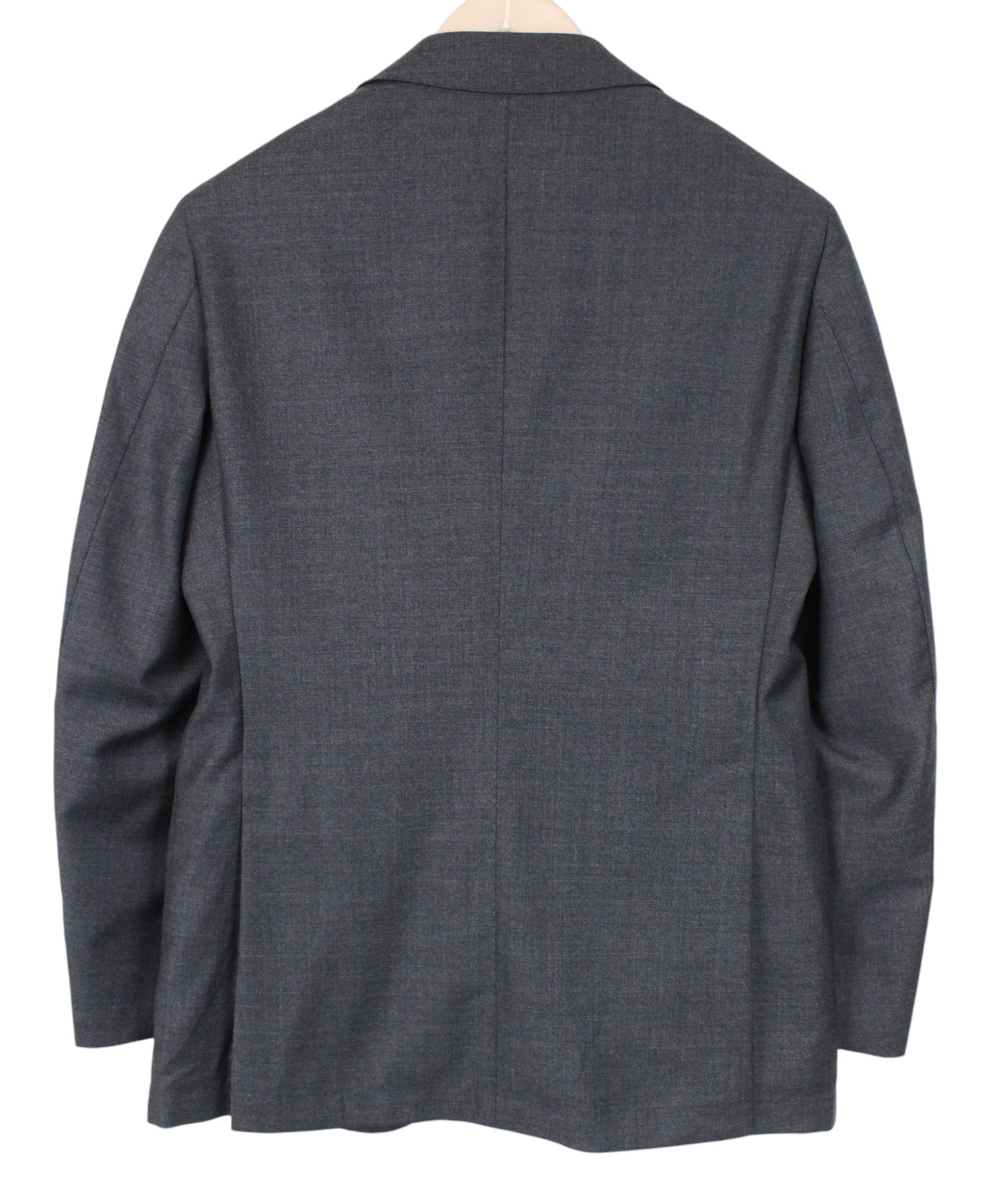 SUITSUPPLY La Spalla UK34S Men's Grey 2-Piece Wool Suit Formal Notch Lapel