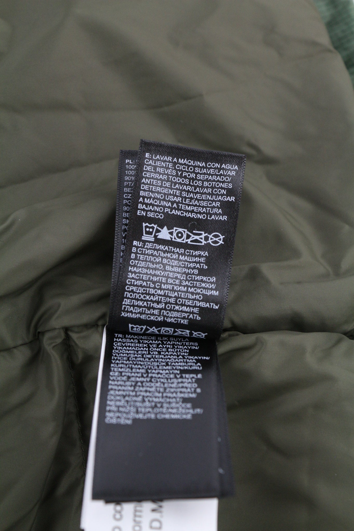 THE NORTH FACE Diablo Men's Jacket M Green 700 Down Puffer Zip Insulated Logo