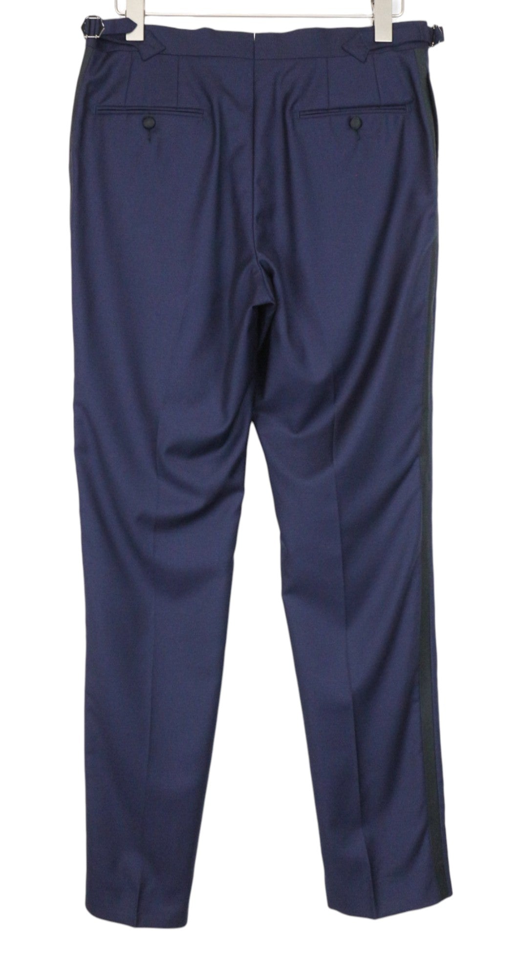 SUITSUPPLY Lazio Tuxedo Men's Suit UK36R Slim Fit Navy Super 130's Wool 3-Piece