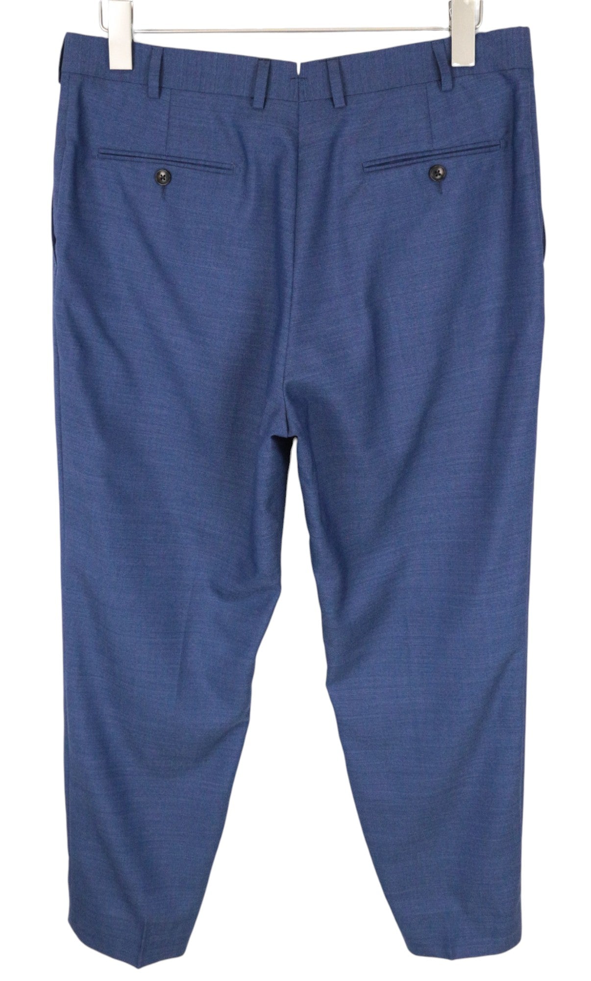 SUITSUPPLY Napoli Men's Suit UK42R Blue Wool Single-Breasted 2-Piece Lined