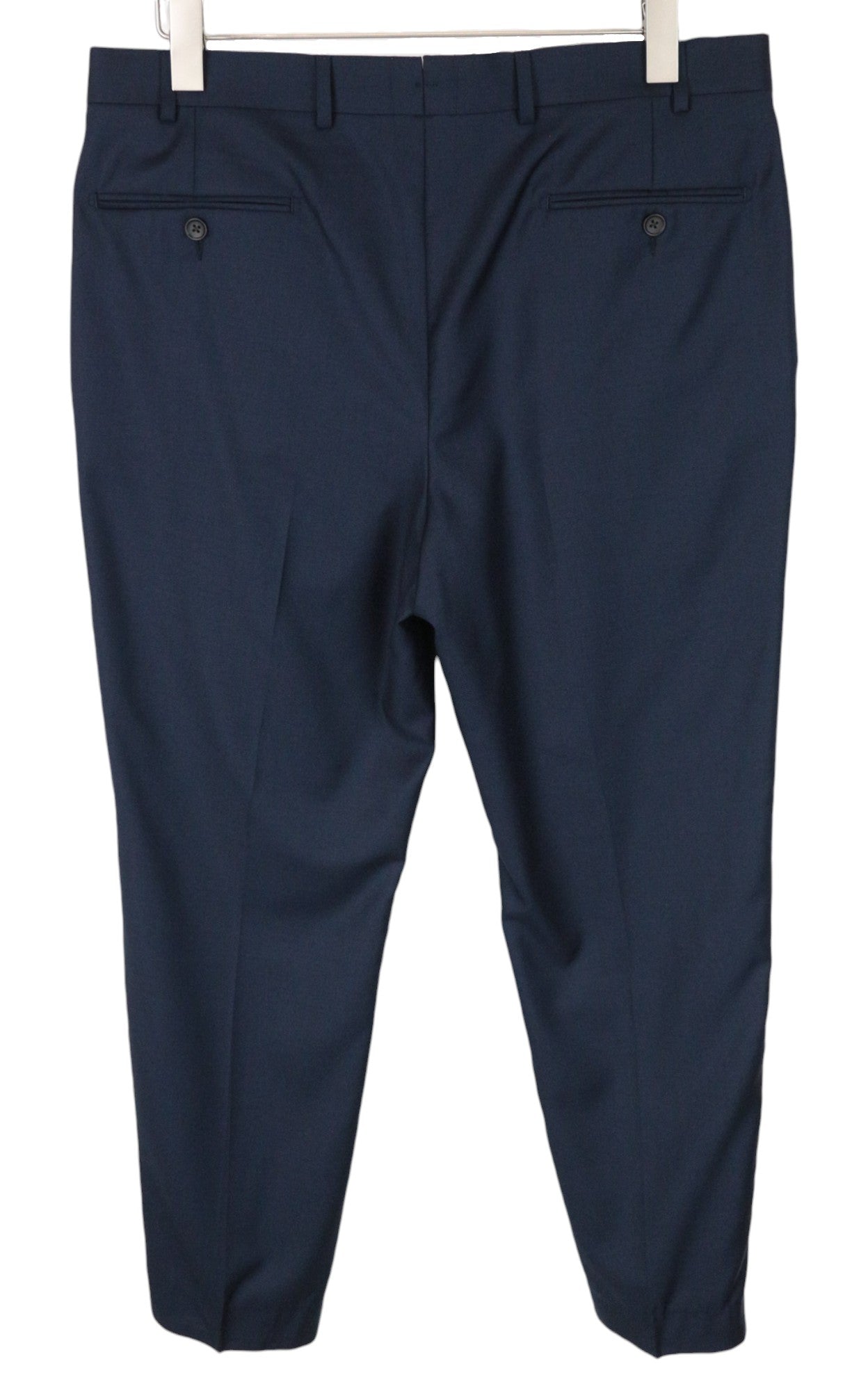 SUITSUPPLY Lazio Men's Suit UK40R Blue Super 110's Wool Slim Unlined 2 Pc