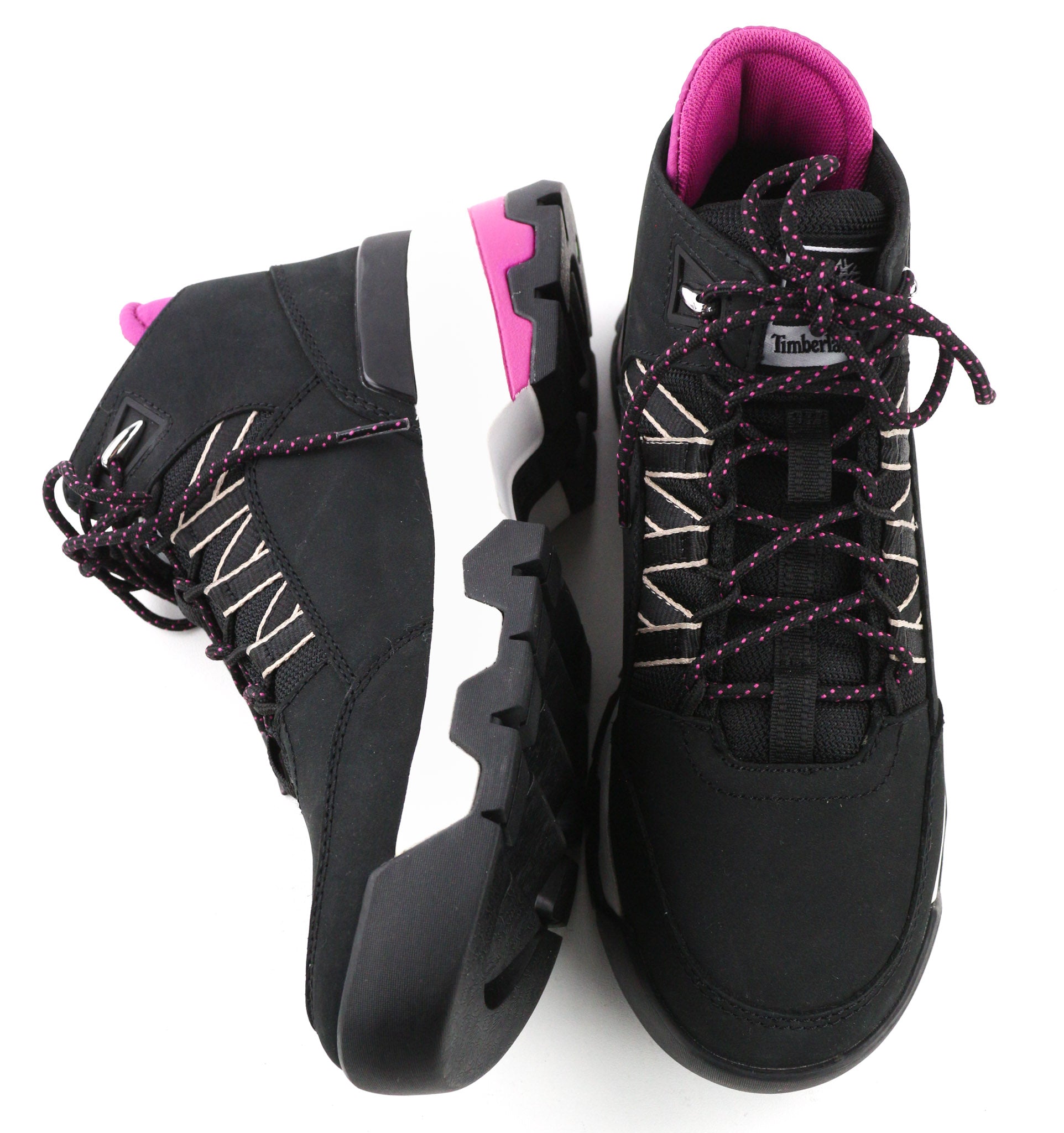 TIMBERLAND A2H41-A6319 Women's Shoes EU37.5/38 Black Leather Lace-Up