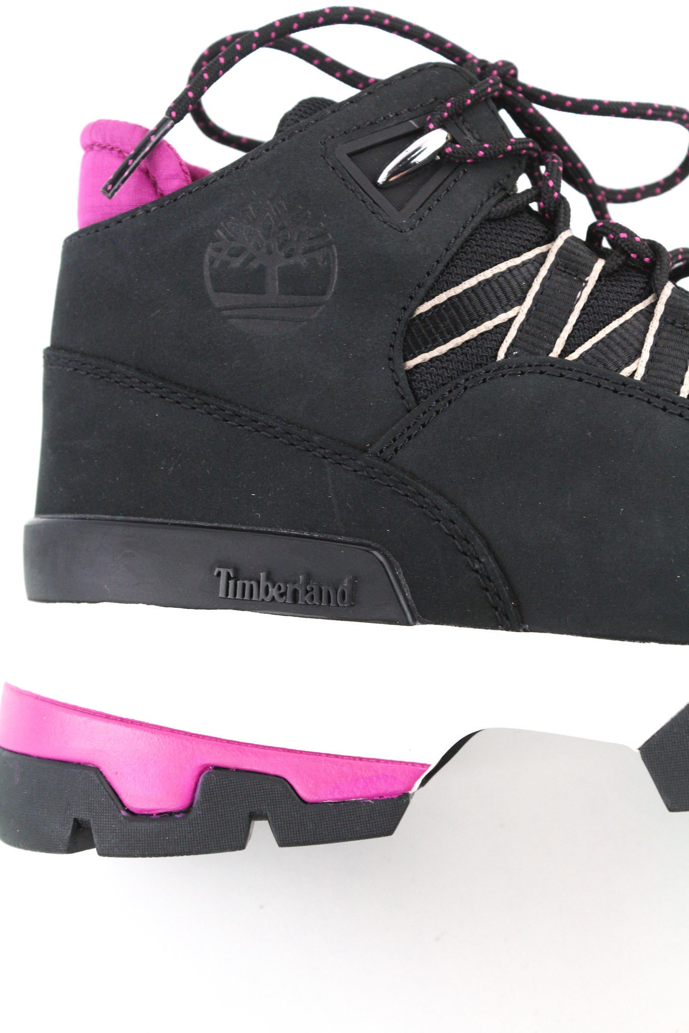 TIMBERLAND A2H41-A6319 Women's Shoes EU37.5/38 Black Leather Lace-Up