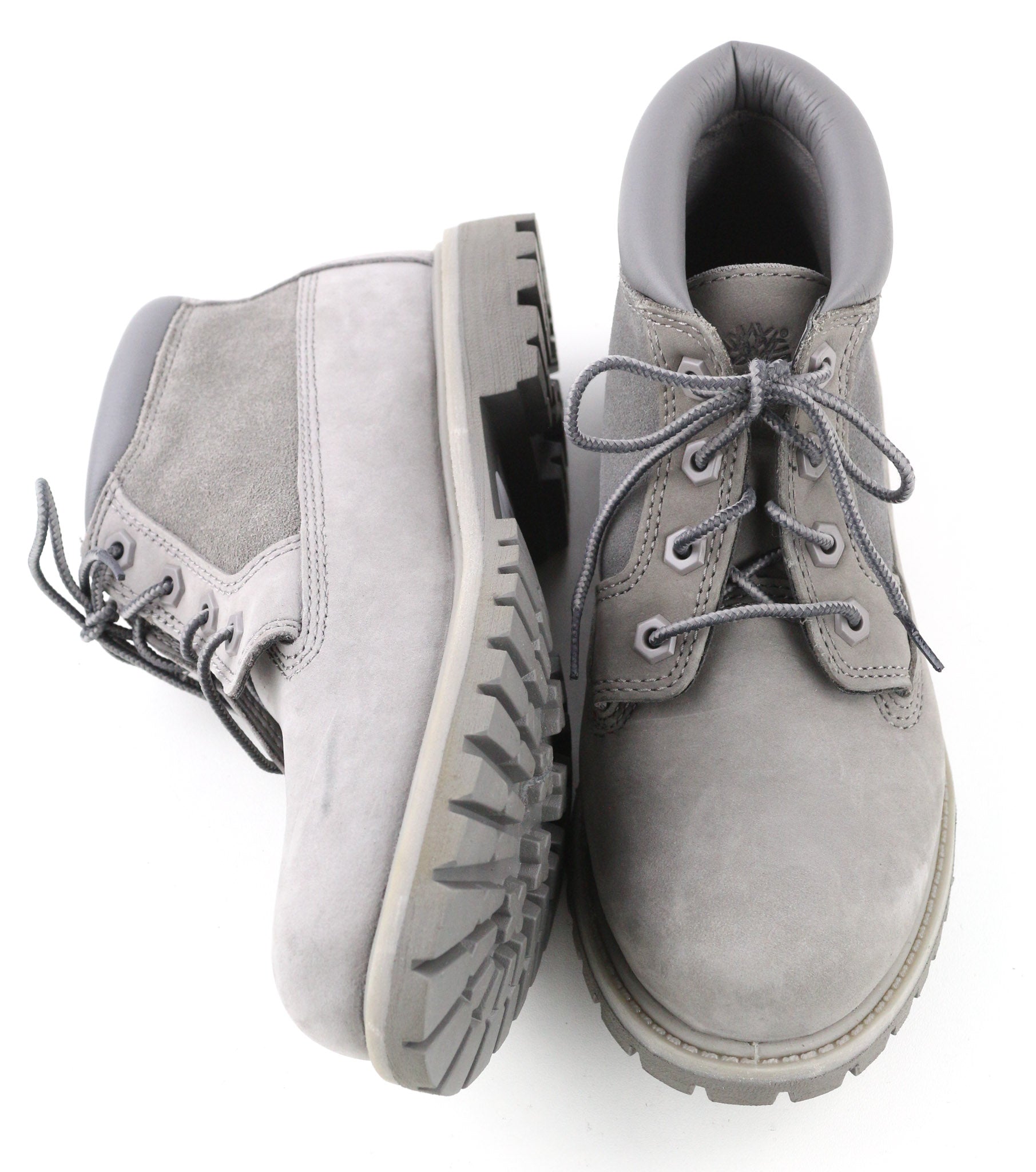 TIMBERLAND A1GYX-A3198 Women's Shoes EU37.5/38 Grey Leather High-Top