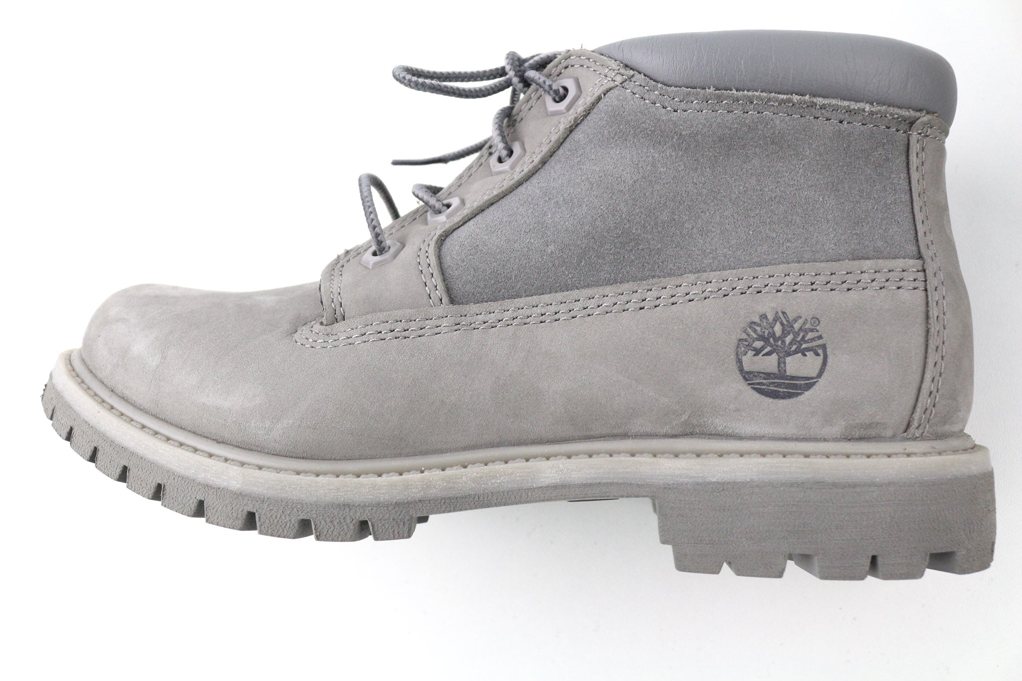 TIMBERLAND A1GYX-A3198 Women's Shoes EU37.5/38 Grey Leather High-Top