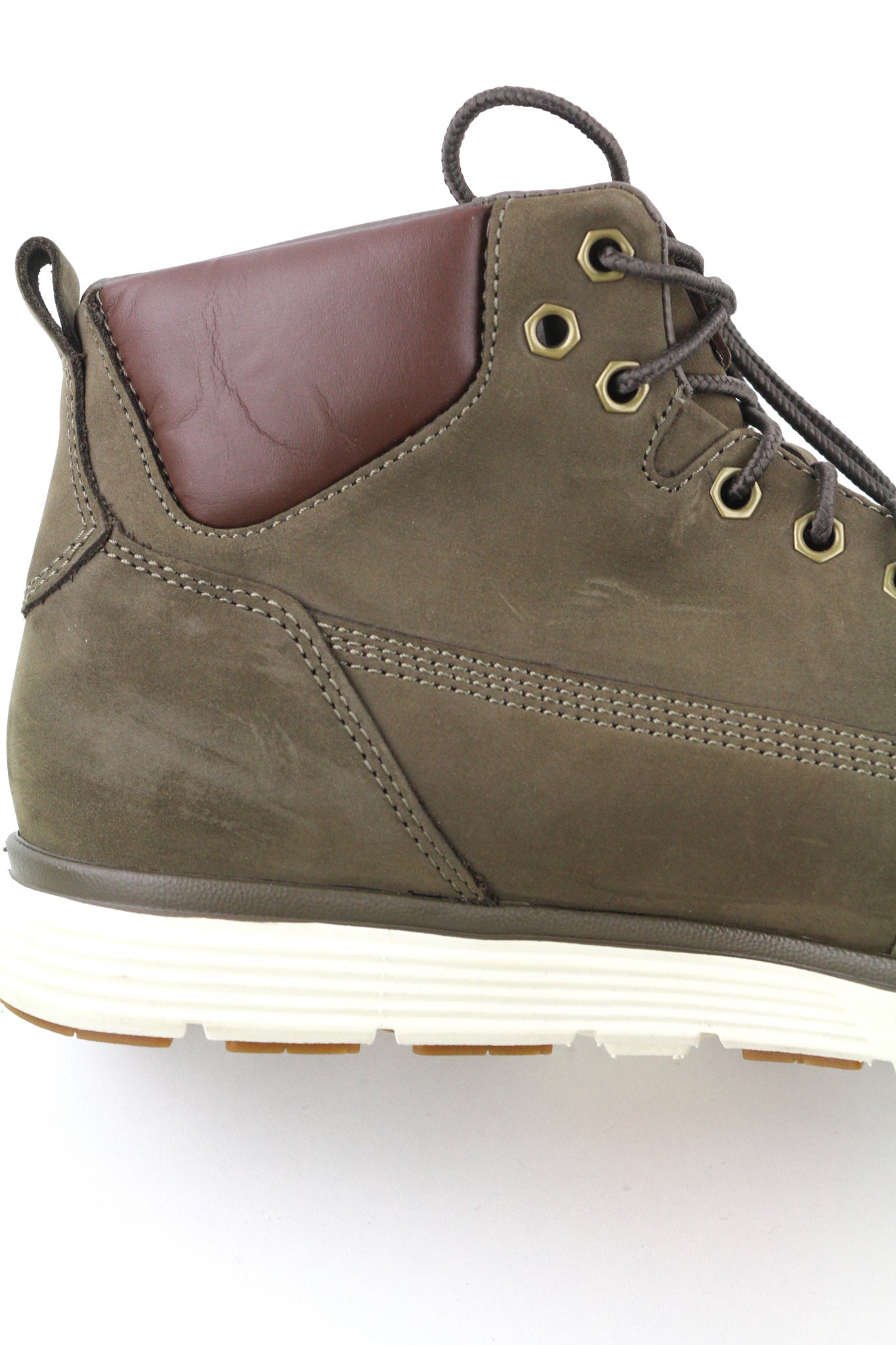 TIMBERLAND A2DNF-A6246 Men's Shoes EU43.5/44 Khaki Leather High-Top