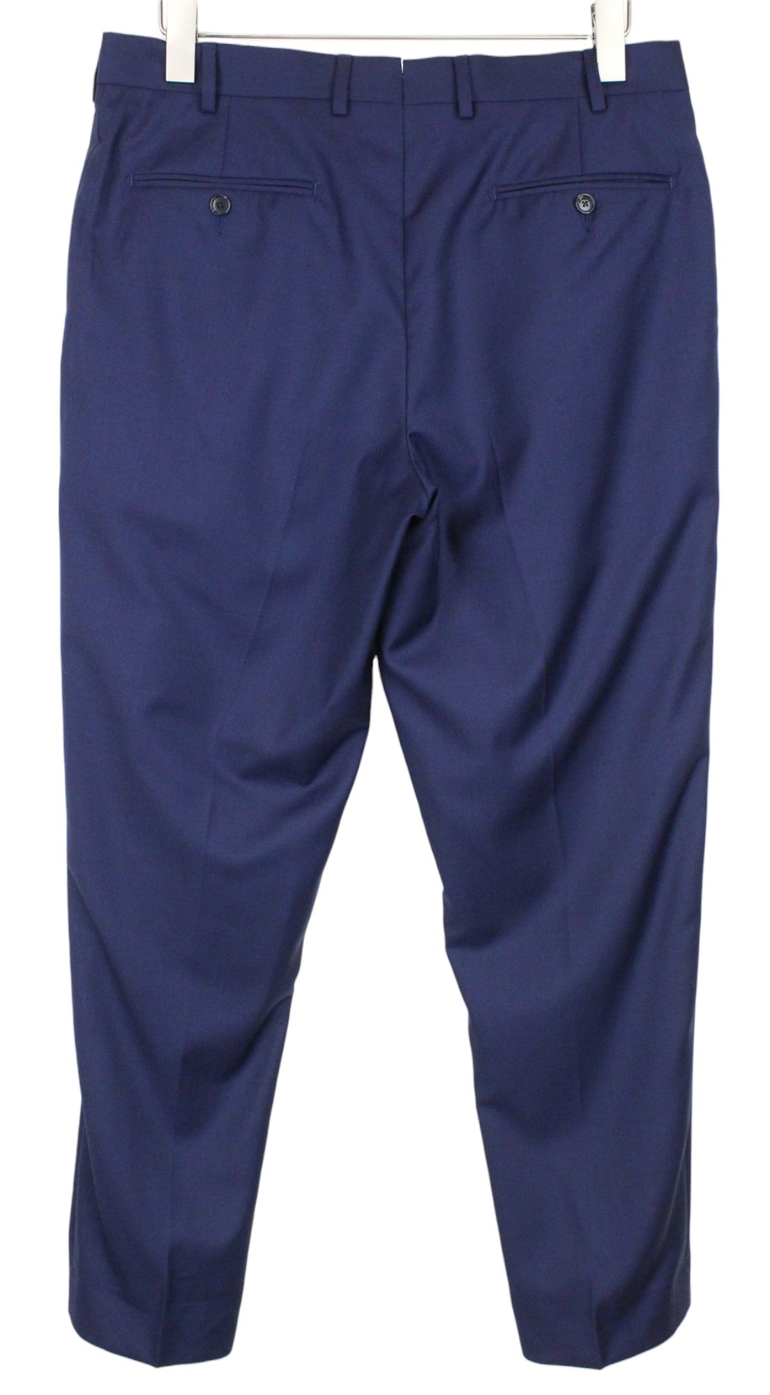 SUITSUPPLY La Spalla Suit UK42S Blue 3-Piece Slim Fit Wool Perennial Men's