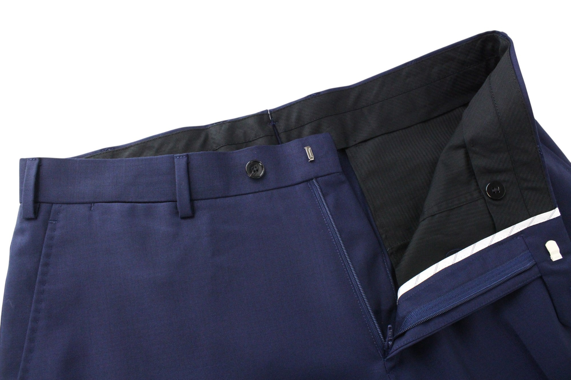 SUITSUPPLY La Spalla Suit UK42S Blue 3-Piece Slim Fit Wool Perennial Men's