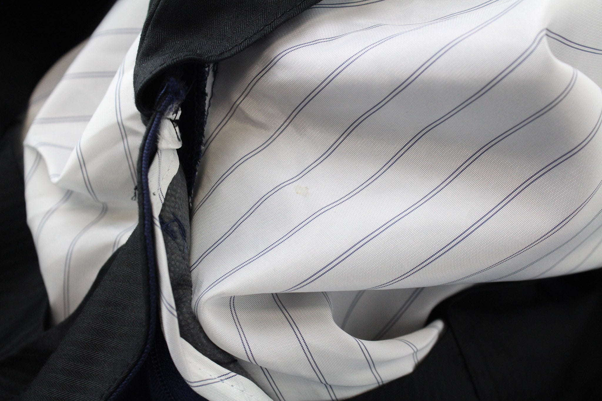 SUITSUPPLY La Spalla Suit UK42S Blue 3-Piece Slim Fit Wool Perennial Men's