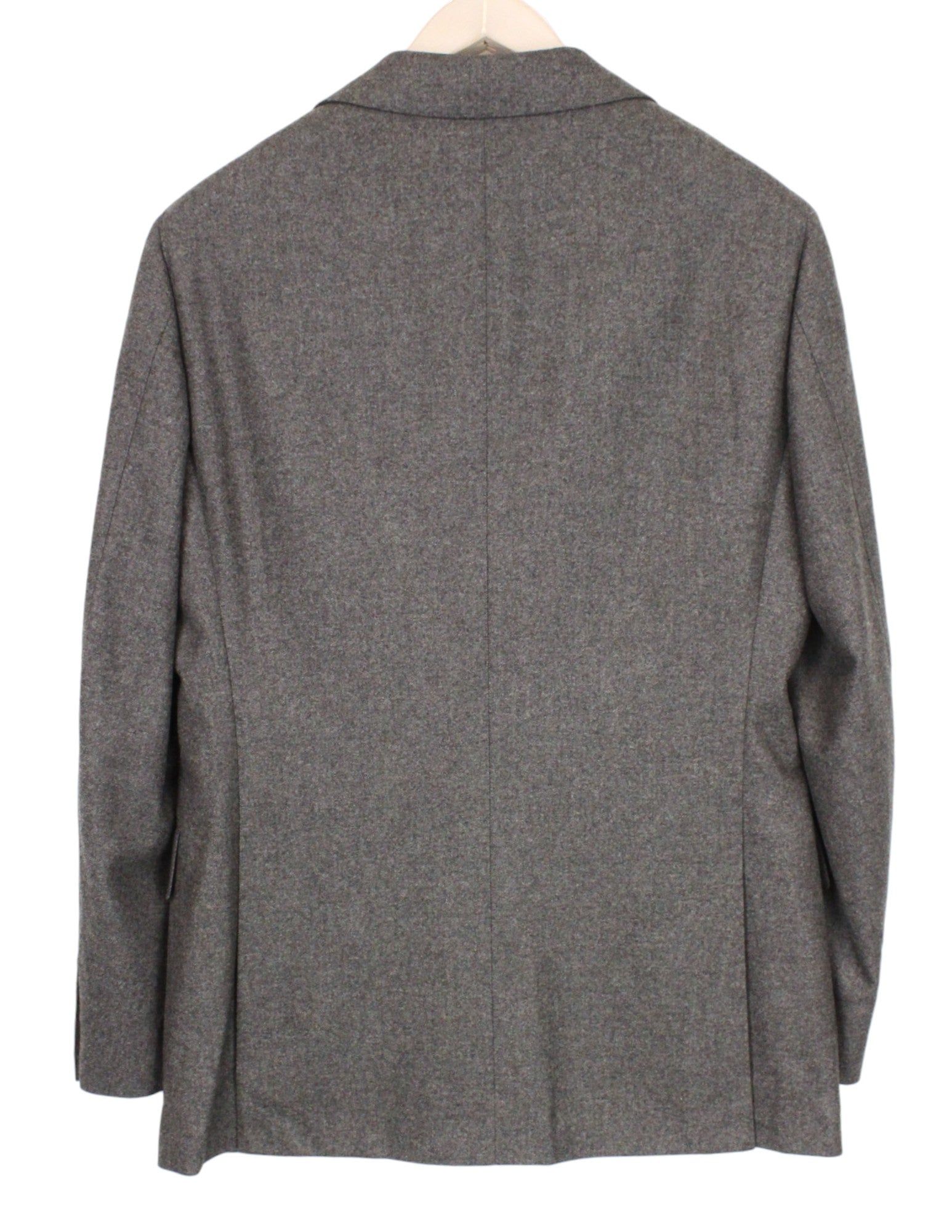 SUITSUPPLY La Spalla Men's Suit UK40R Brown Pure Wool Slim 2Pc Formal Melange