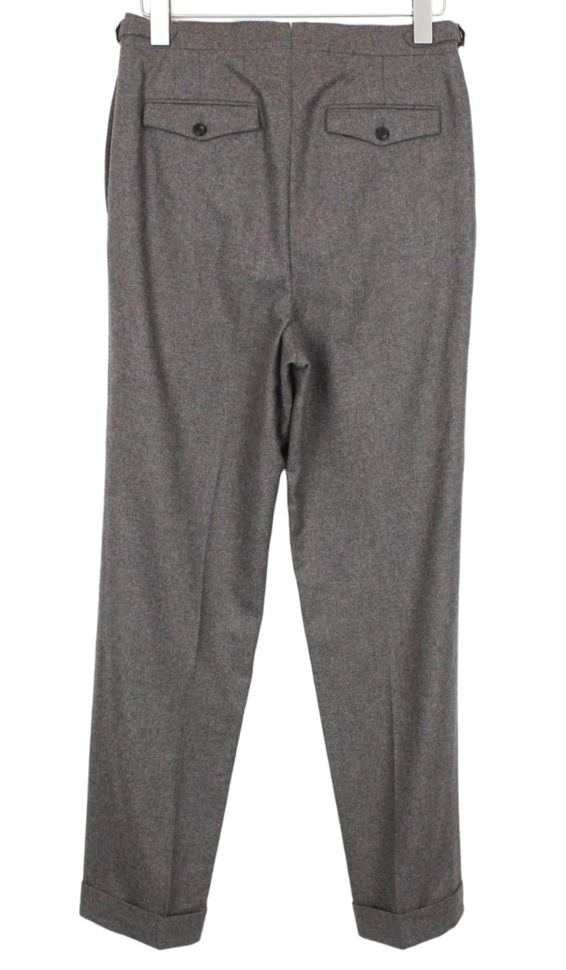 SUITSUPPLY La Spalla Men's Suit UK40R Brown Pure Wool Slim 2Pc Formal Melange