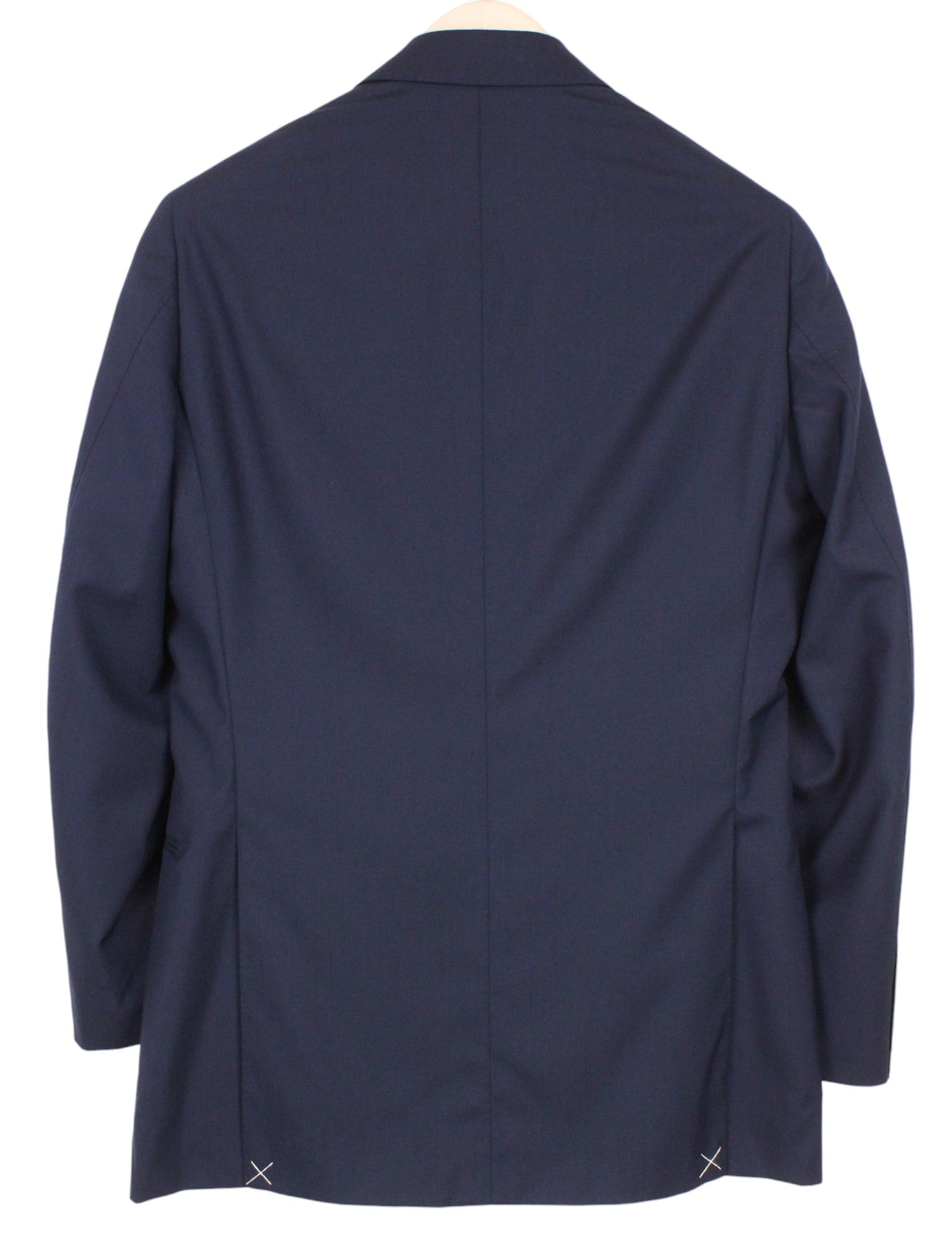 SUITSUPPLY La Spalla Suit UK38R Blue Wool Slim 2-Piece S120 Formal Men's Look