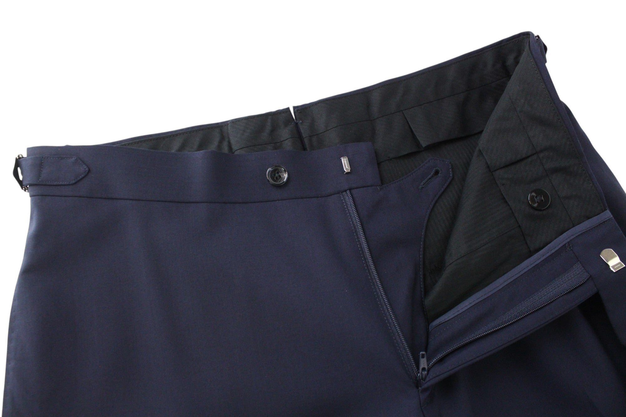 SUITSUPPLY La Spalla Suit UK38R Blue Wool Slim 2-Piece S120 Formal Men's Look