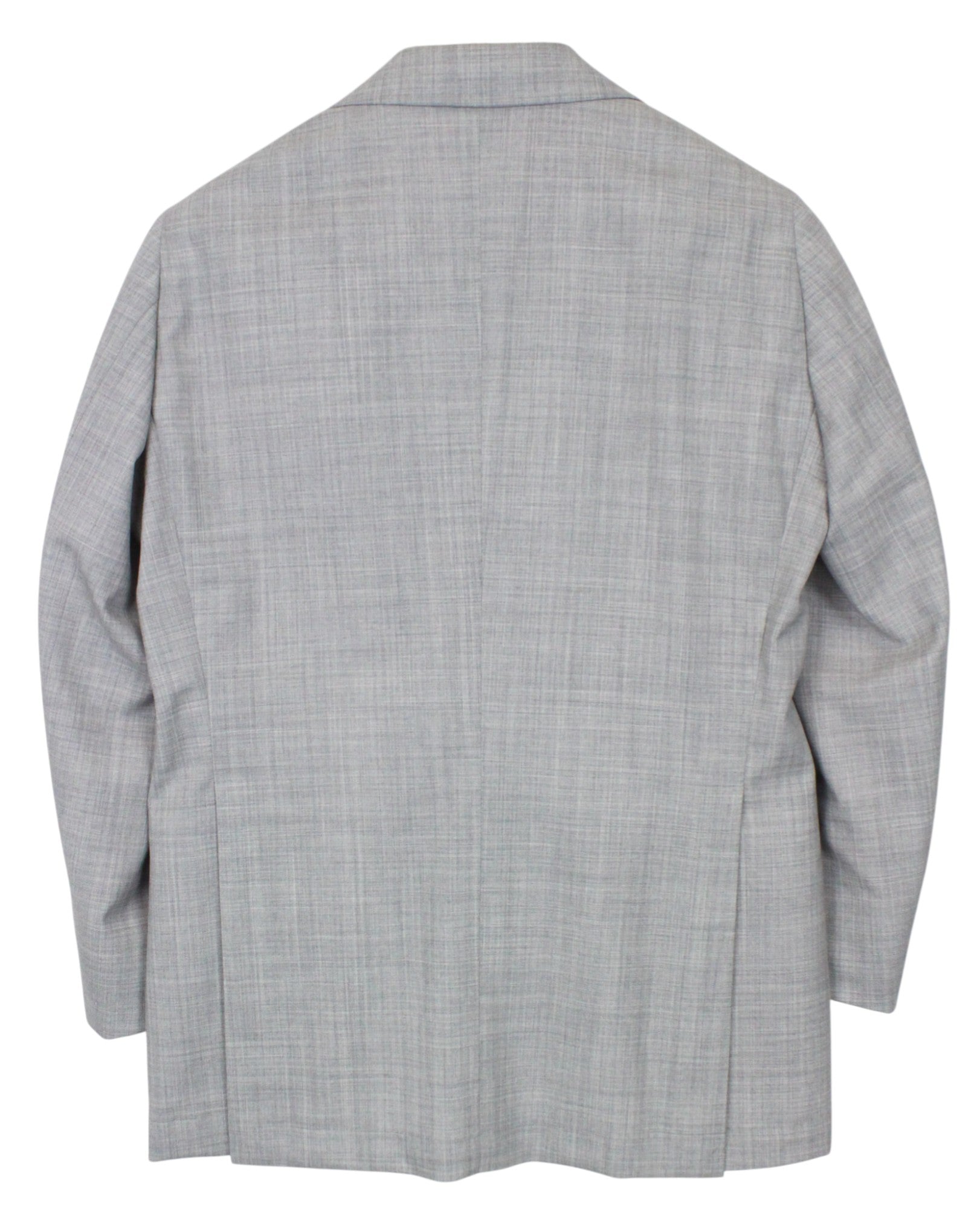 SUITSUPPLY La Spalla Men's Suit UK34R Grey Slim Pure Wool Melange S120s 2Piece