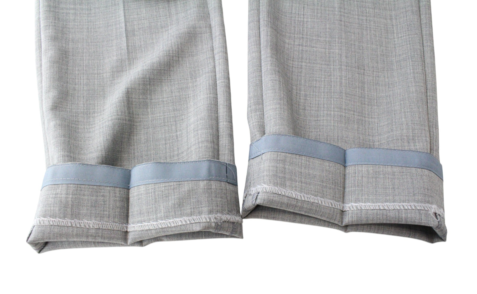 SUITSUPPLY La Spalla Men's Suit UK34R Grey Slim Pure Wool Melange S120s 2Piece