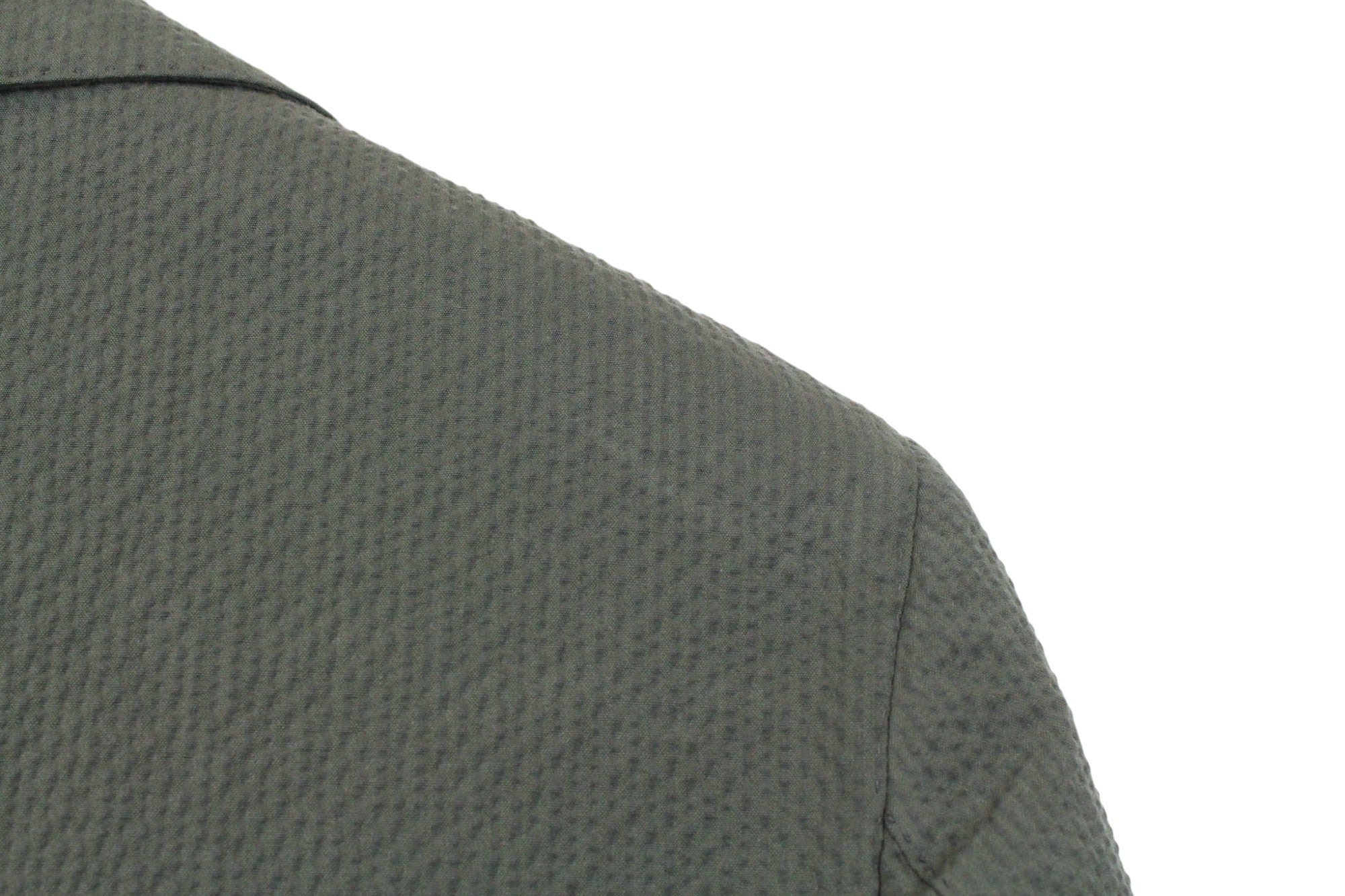 SUITSUPPLY Havana Patch Men's Suit UK34R Green Slim 2-Piece Cotton Mix Stretch