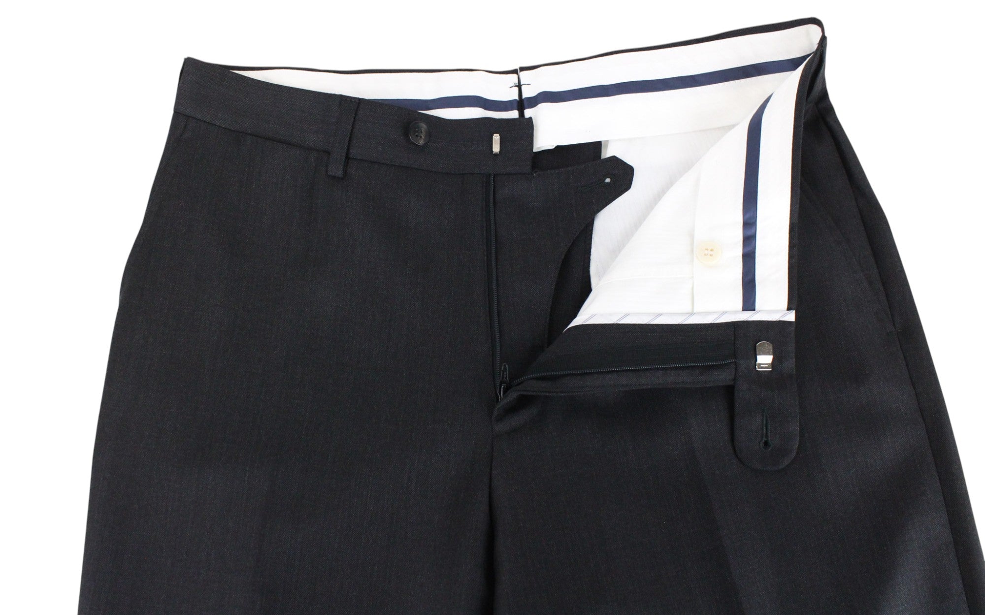 SUITSUPPLY Napoli Men's UK38L Grey Super 110's Wool 2Pc Suit Classic Fit