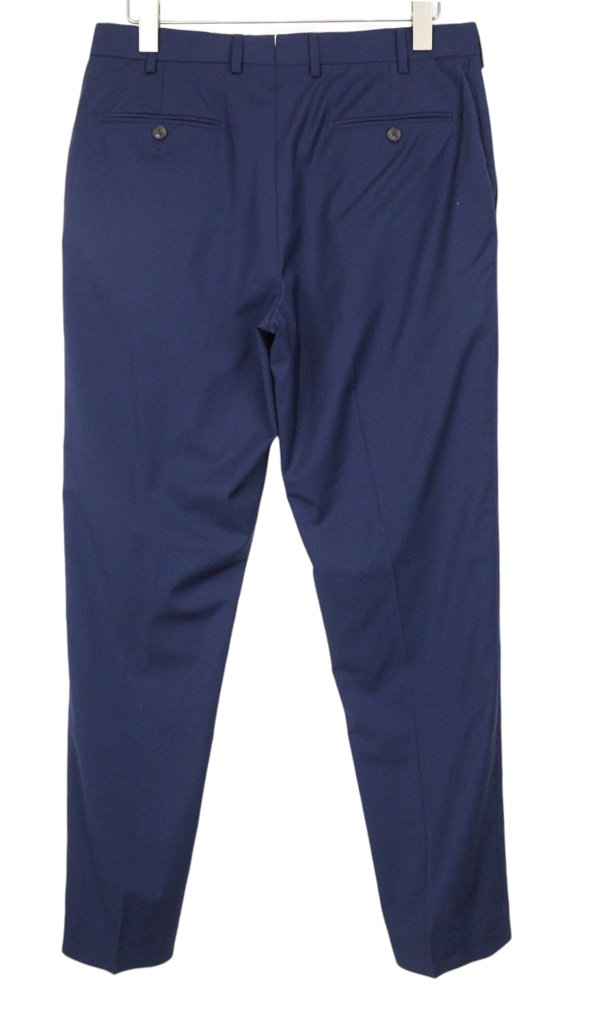 SUITSUPPLY La Spalla Men's Suit UK42R Navy Blue Slim Fit Wool Blend 2Pc Formal