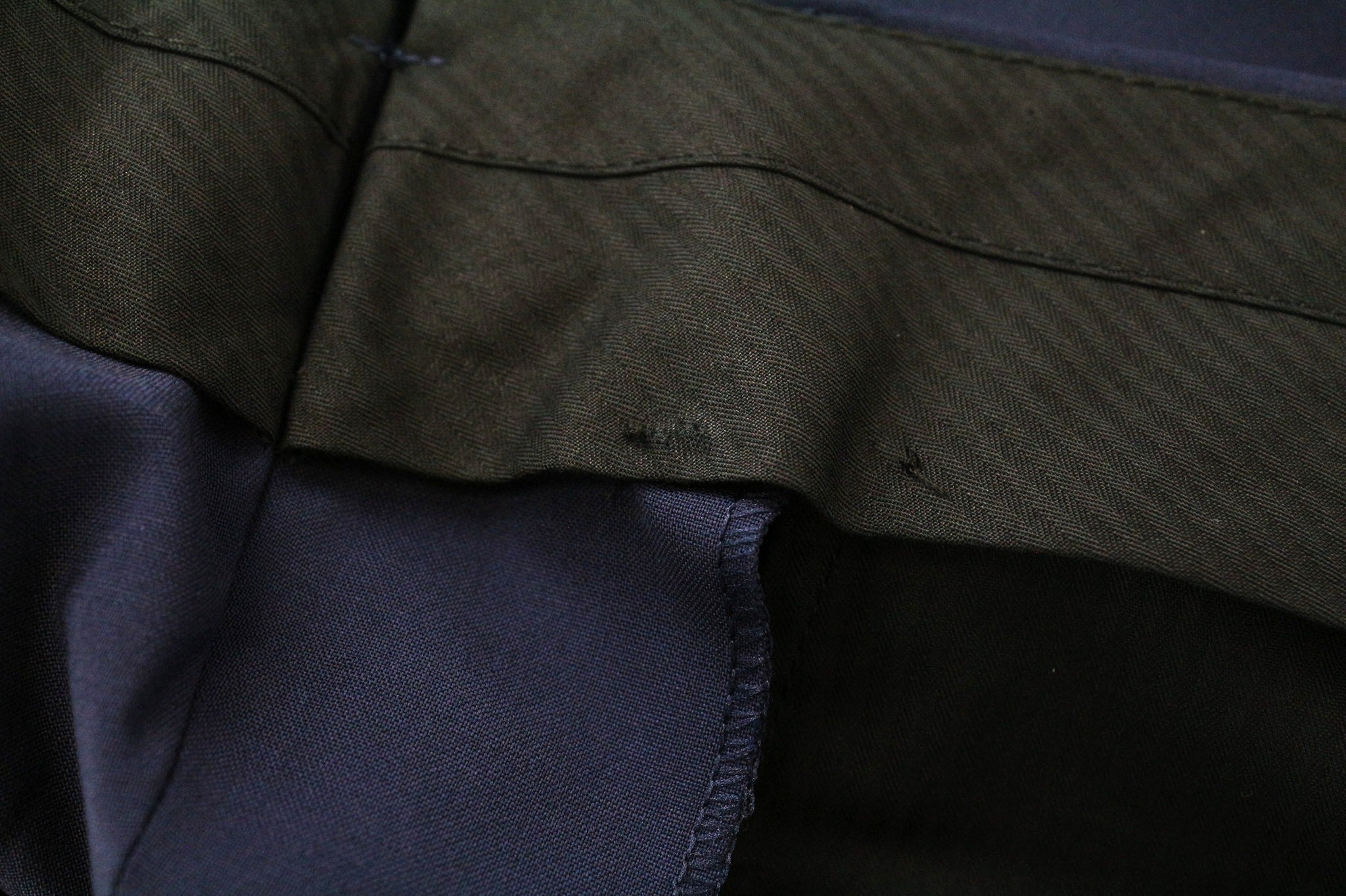 SUITSUPPLY La Spalla Men's Suit UK42R Navy Blue Slim Fit Wool Blend 2Pc Formal