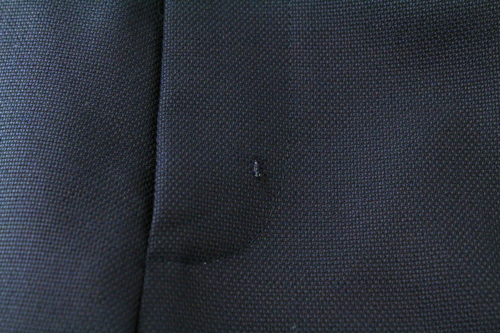 SUITSUPPLY La Spalla Men's Suit UK36R Navy Blue Wool S130s 3Pc Slim Tuxedo