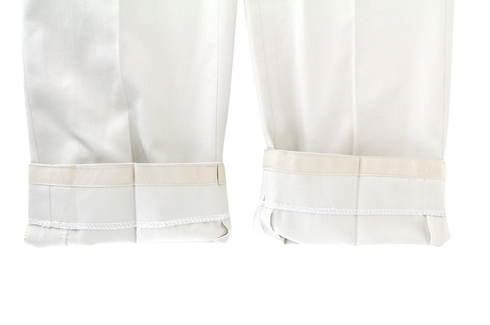 SUITSUPPLY Havana Men's Suit UK36R Ecru Slim Cotton 2-Piece Jetted Classic