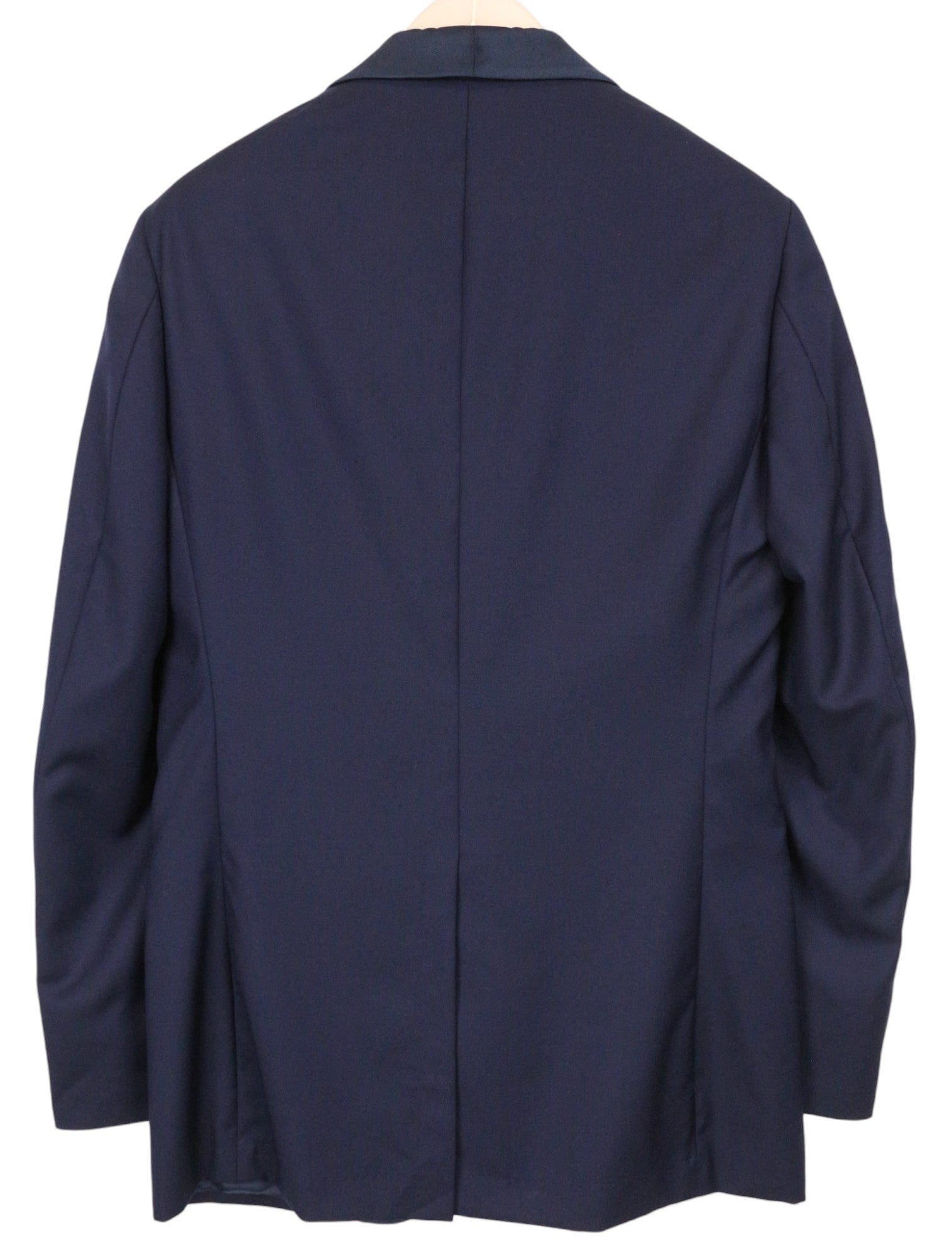 SUITSUPPLY vyriškas Havanos smokingo kostiumas, UK38L, plonas, mėlynas, dviejų dalių, grynos vilnos, „Super 110s“ 