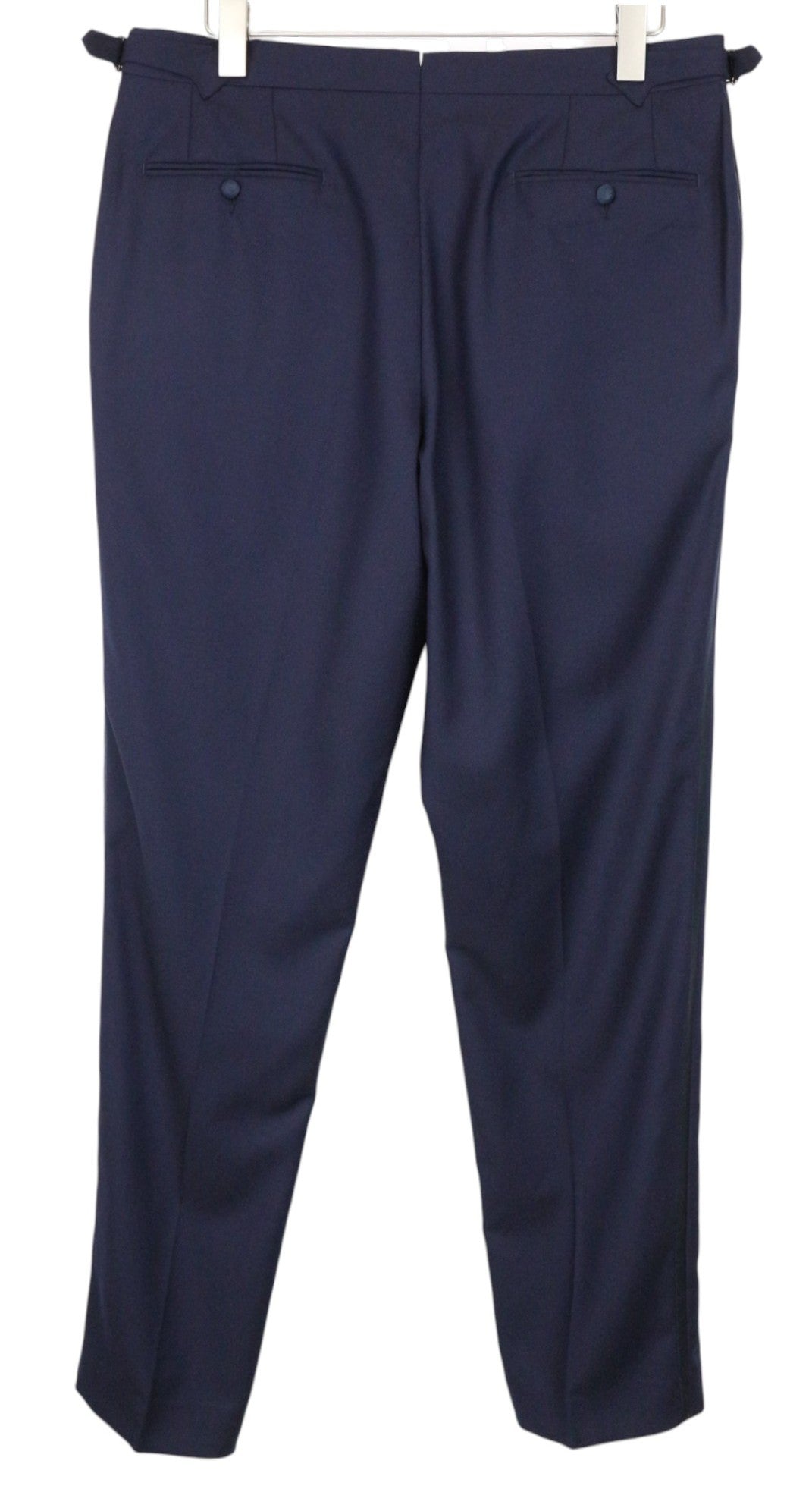 SUITSUPPLY vyriškas Havanos smokingo kostiumas, UK38L, plonas, mėlynas, dviejų dalių, grynos vilnos, „Super 110s“ 