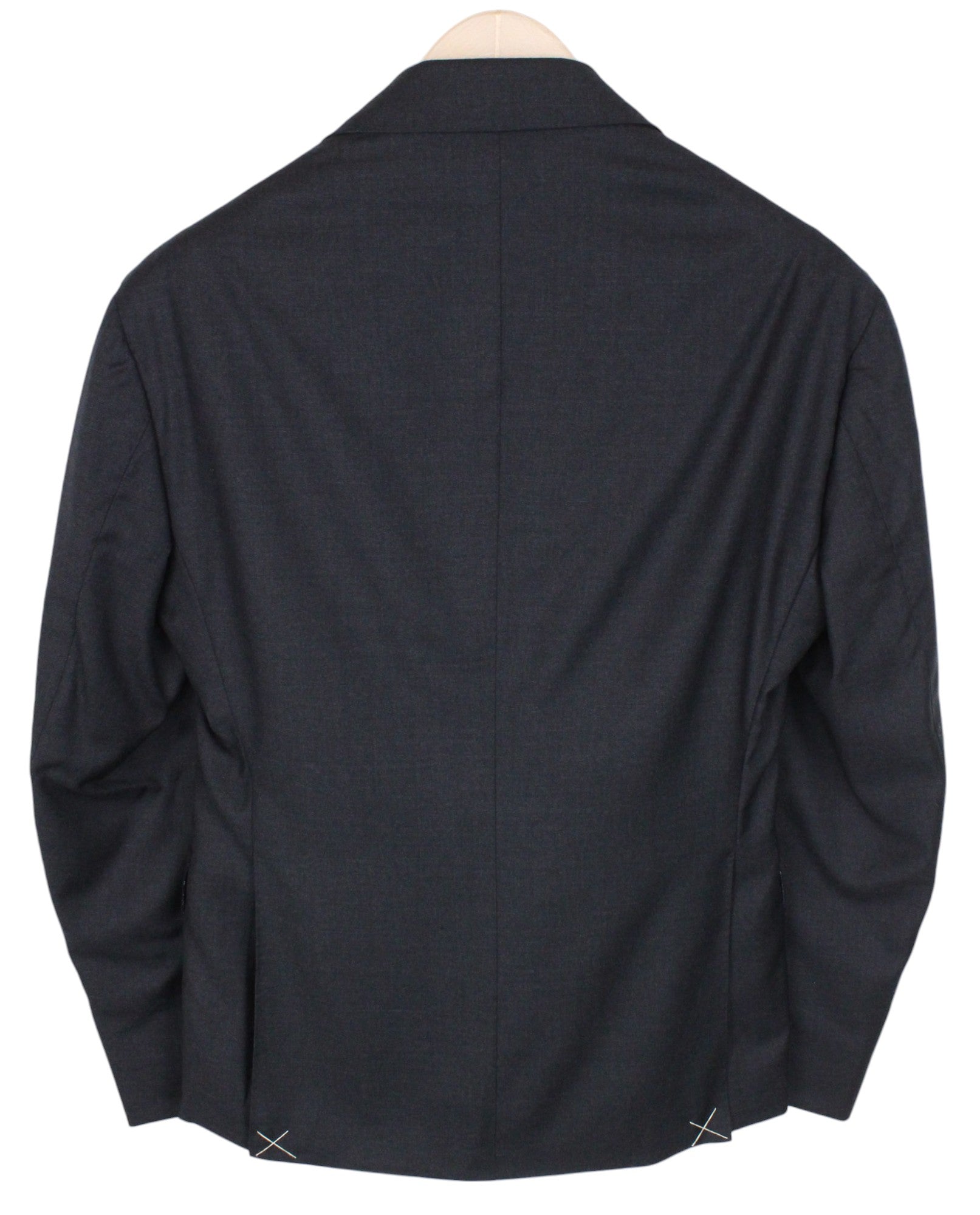 SUITSUPPLY La Spalla Men's Suit UK38S Grey Wool 2-Piece Classic Lined